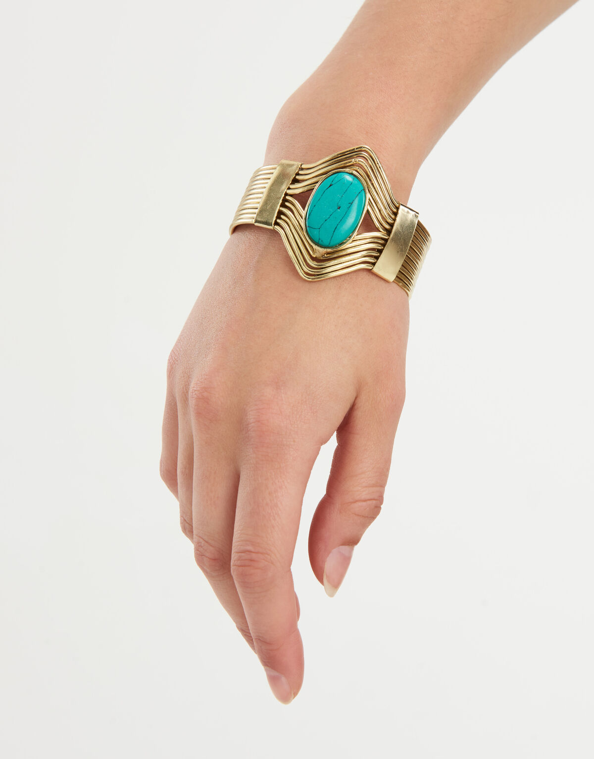 Turquoise Stone Armband ACCESSOIRES SHOEBY