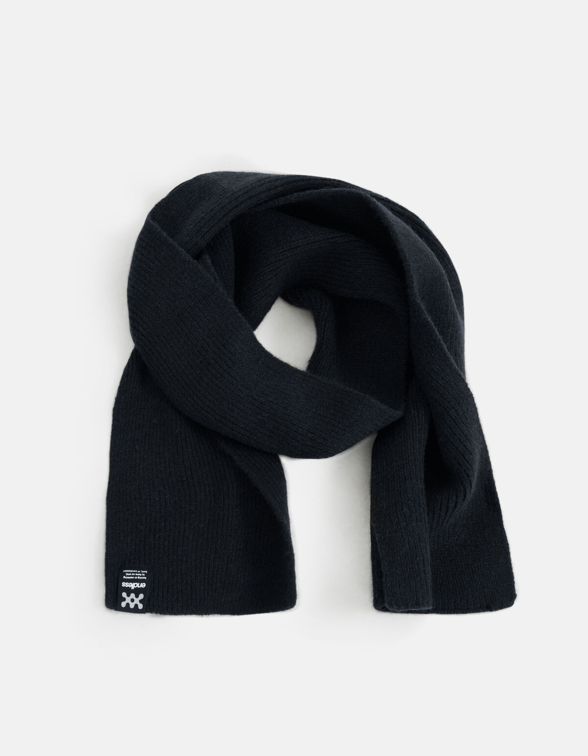 Label Sjaal Zwart SHOEBY ACCESSOIRES