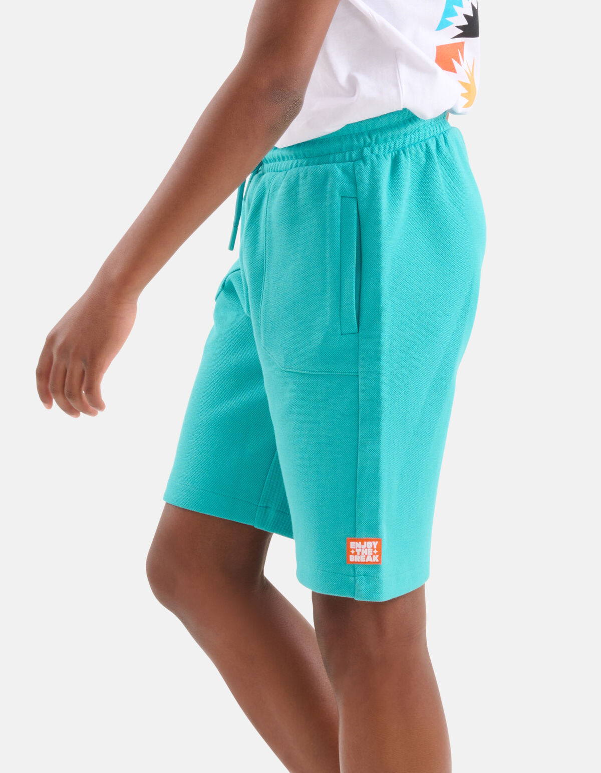 Structuur Short Blauw SHOEBY BOYS