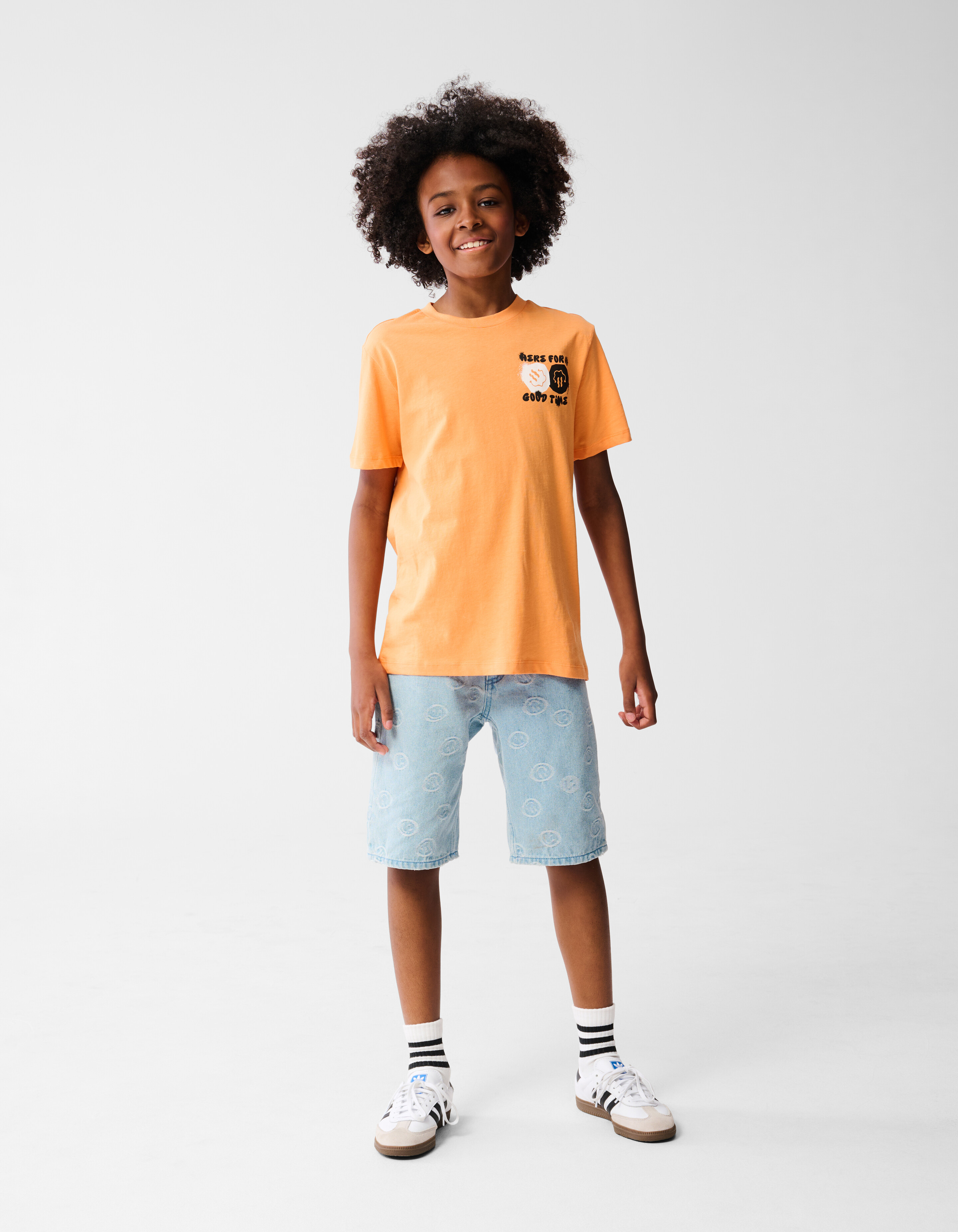 Artwork T-shirt Oranje SHOEBY BOYS