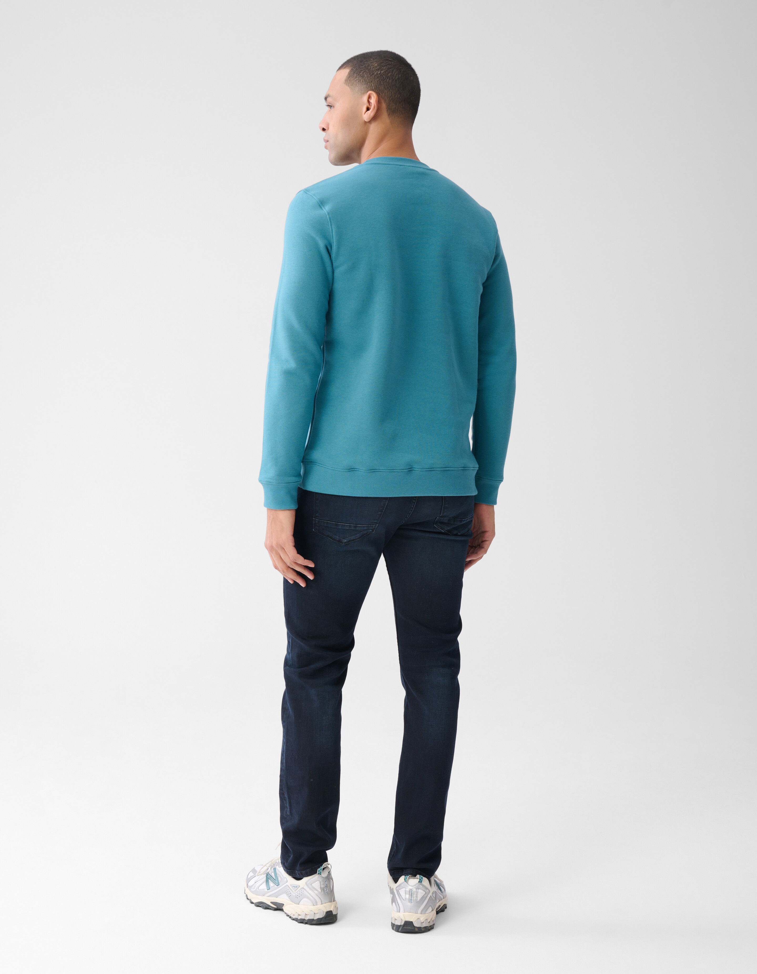 Sparkle Sweater Blauw SHOEBY MEN