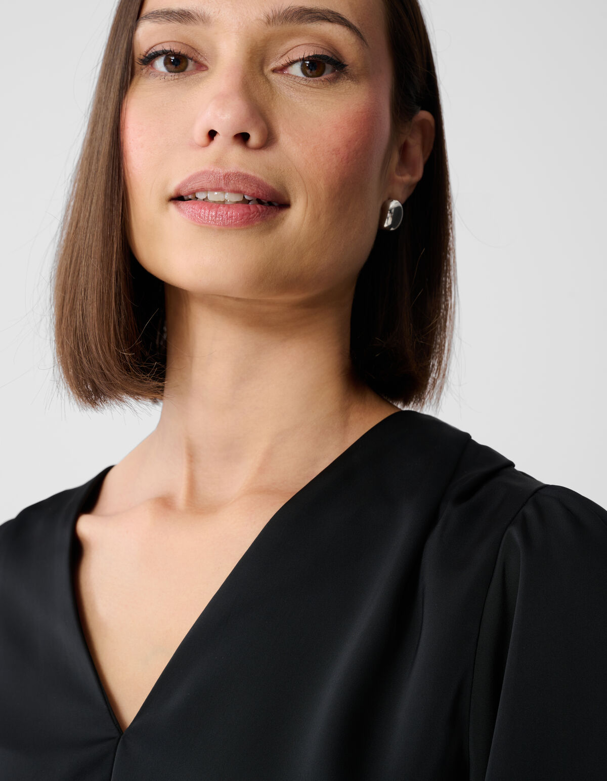 V-hals Blouse Zwart SHOEBY WOMEN