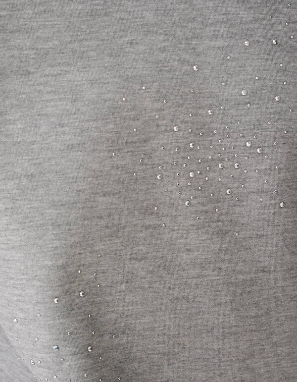 Oversized Strik Sweater Grijs SHOEBY GIRLS