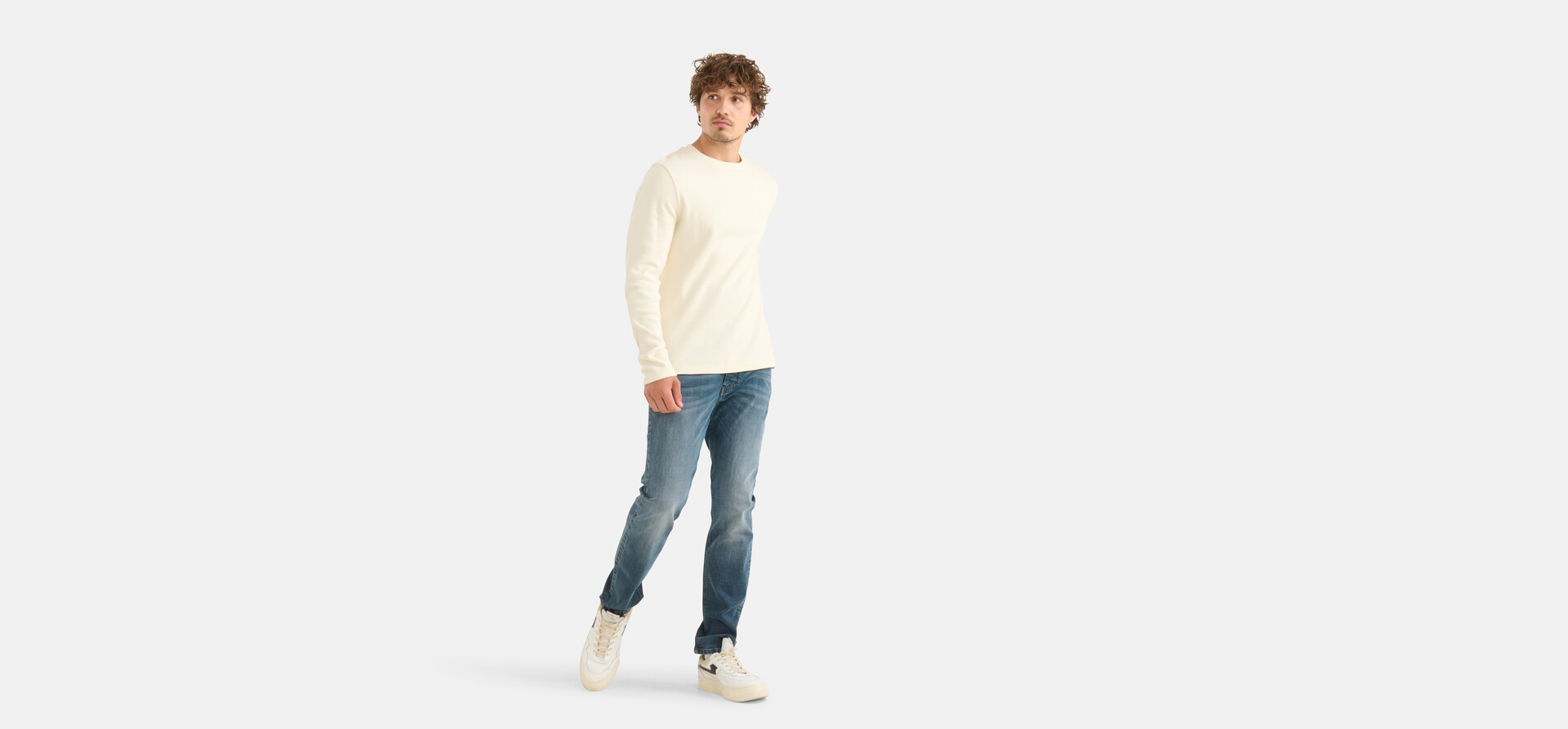 Slim Jeans Blauw/Grijs L32 SHOEBY MEN