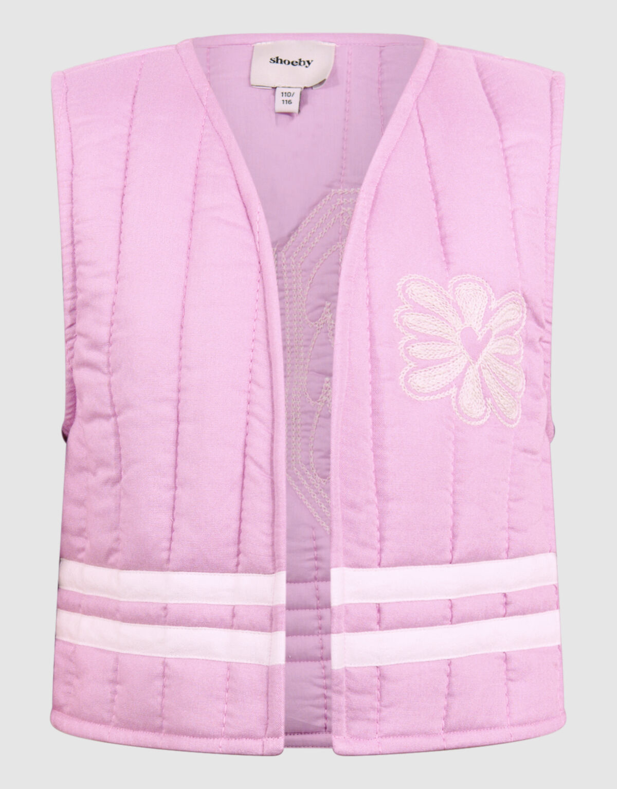 Embroidery Gilet Lichtroze SHOEBY GIRLS