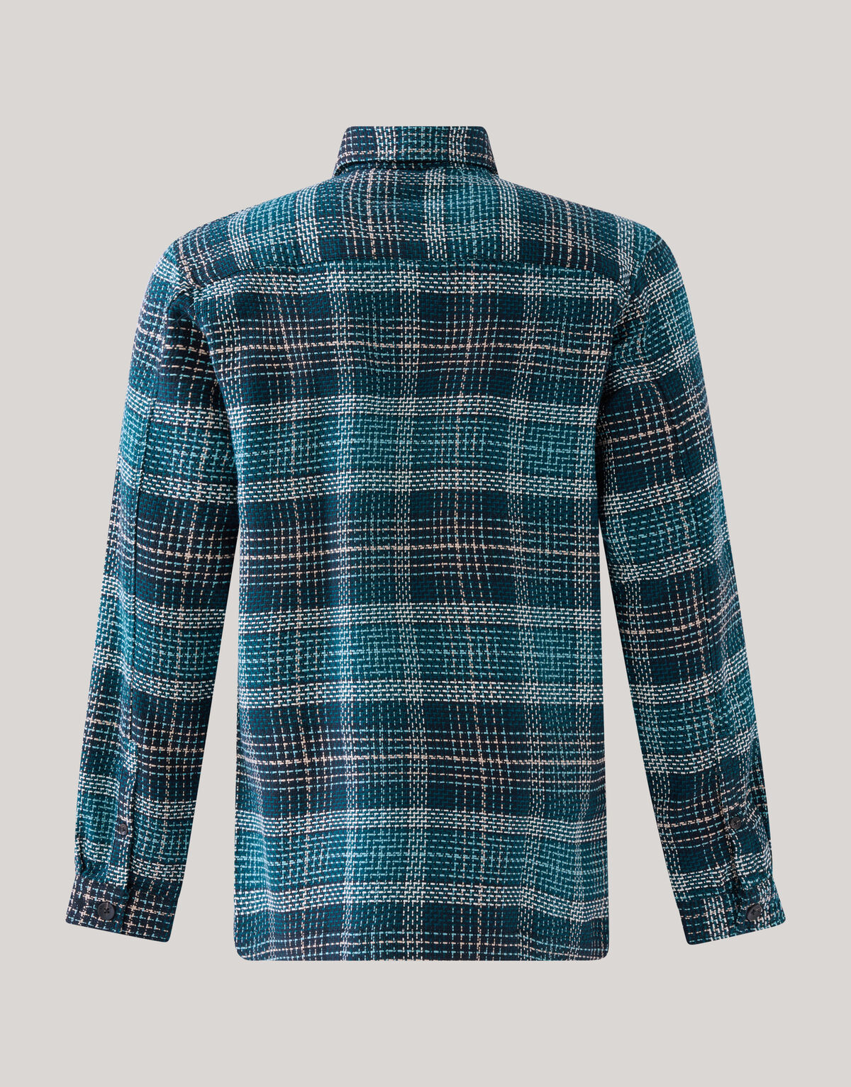 Heavy Ruiten Overshirt Groen SHOEBY MEN
