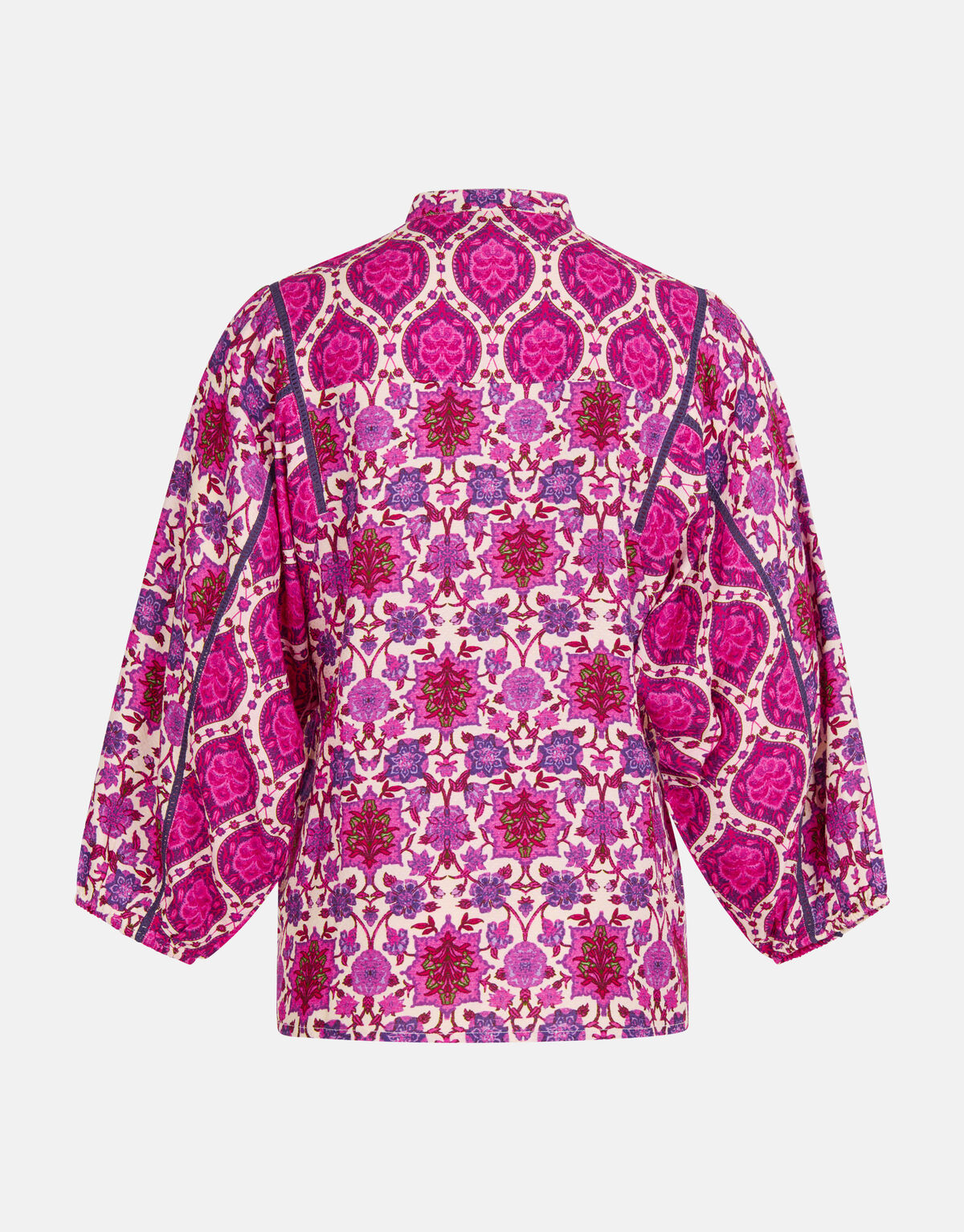 Grafische Print Blouse Paars SHOEBY WOMEN