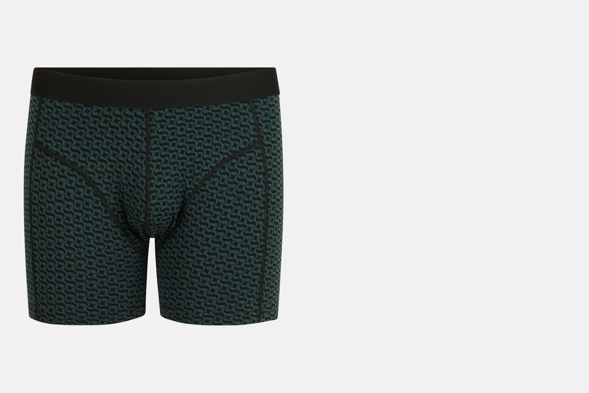 Logo Boxershort Donkergroen SHOEBY ACCESSOIRES