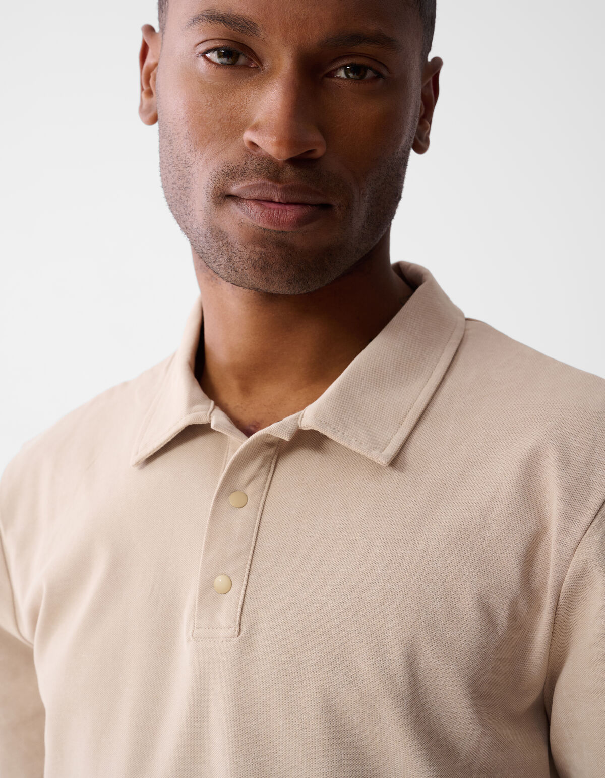 Washed Polo Zand SHOEBY MEN