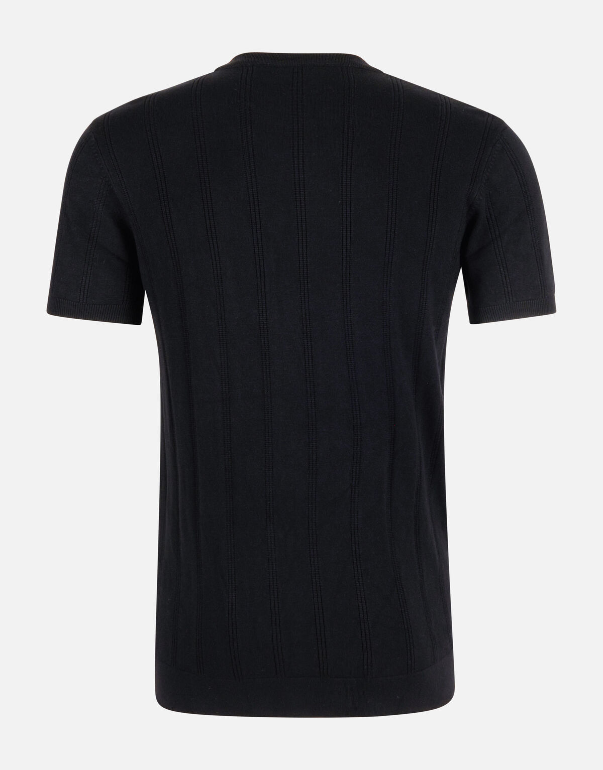 Gebreid T-shirt Zwart SHOEBY MEN