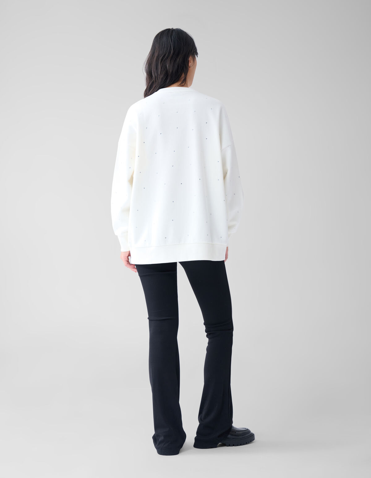 Strass Sweater Gebroken Wit SHOEBY WOMEN