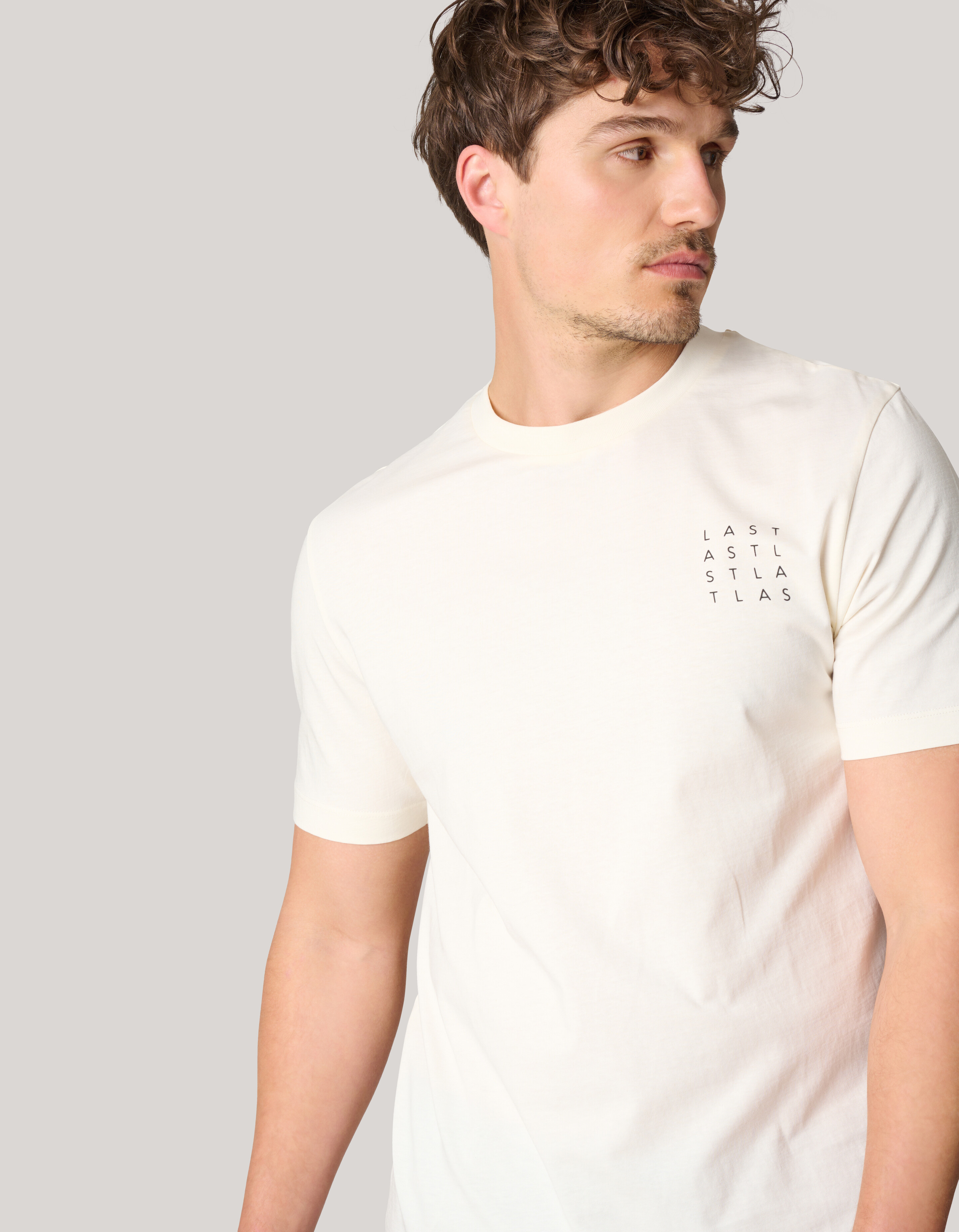 Artwork T-shirt Wit SHOEBY MEN