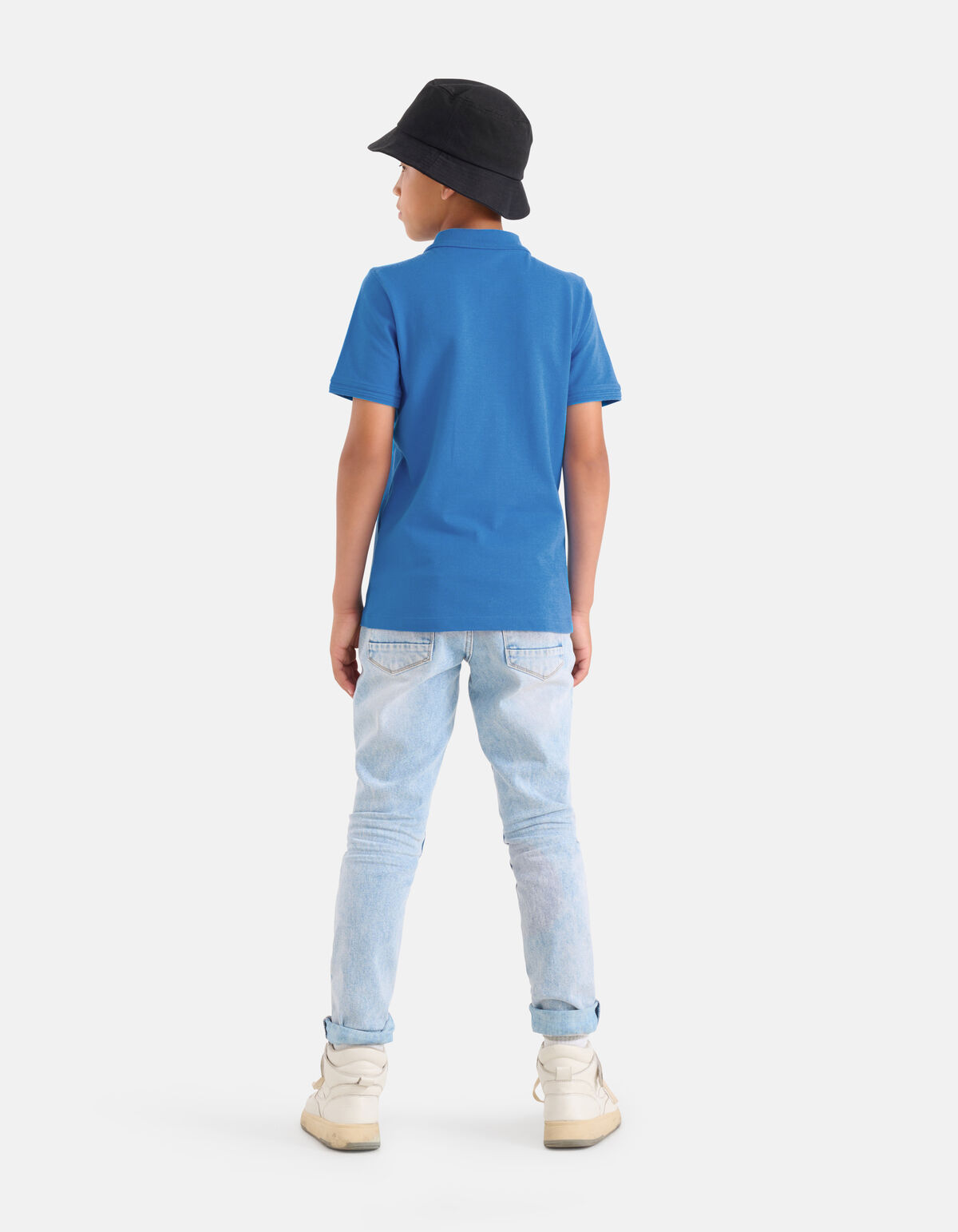 Basis Polo Blauw SHOEBY BOYS