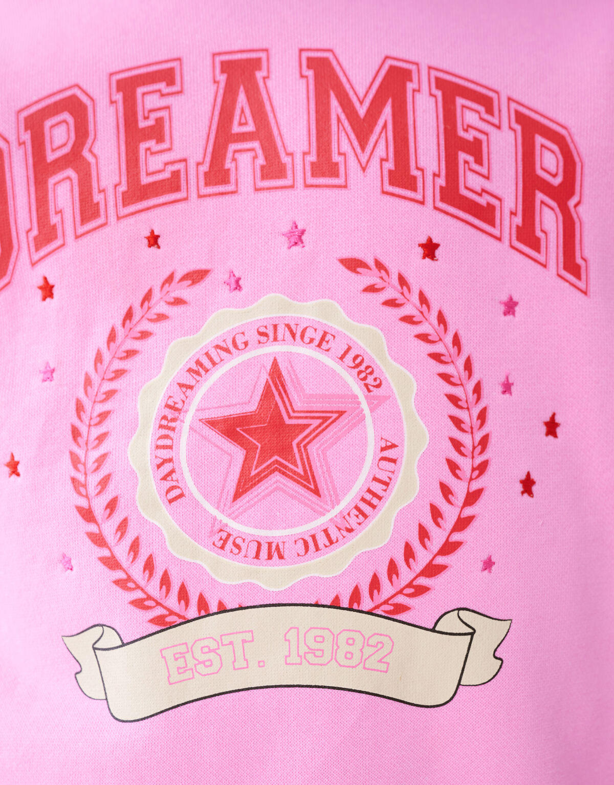 Varsity Sweater Roze SHOEBY GIRLS