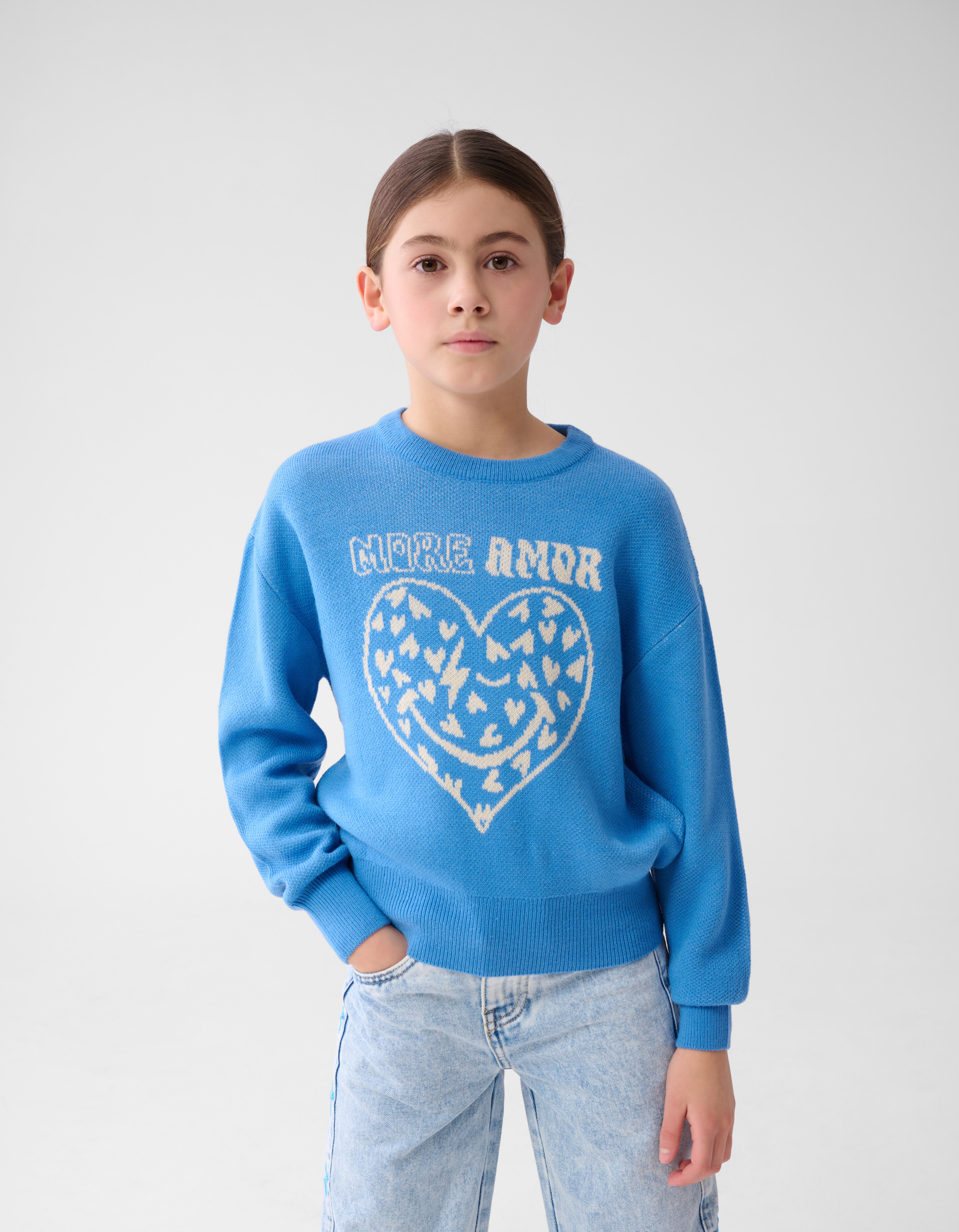 Artwork Trui Blauw SHOEBY GIRLS