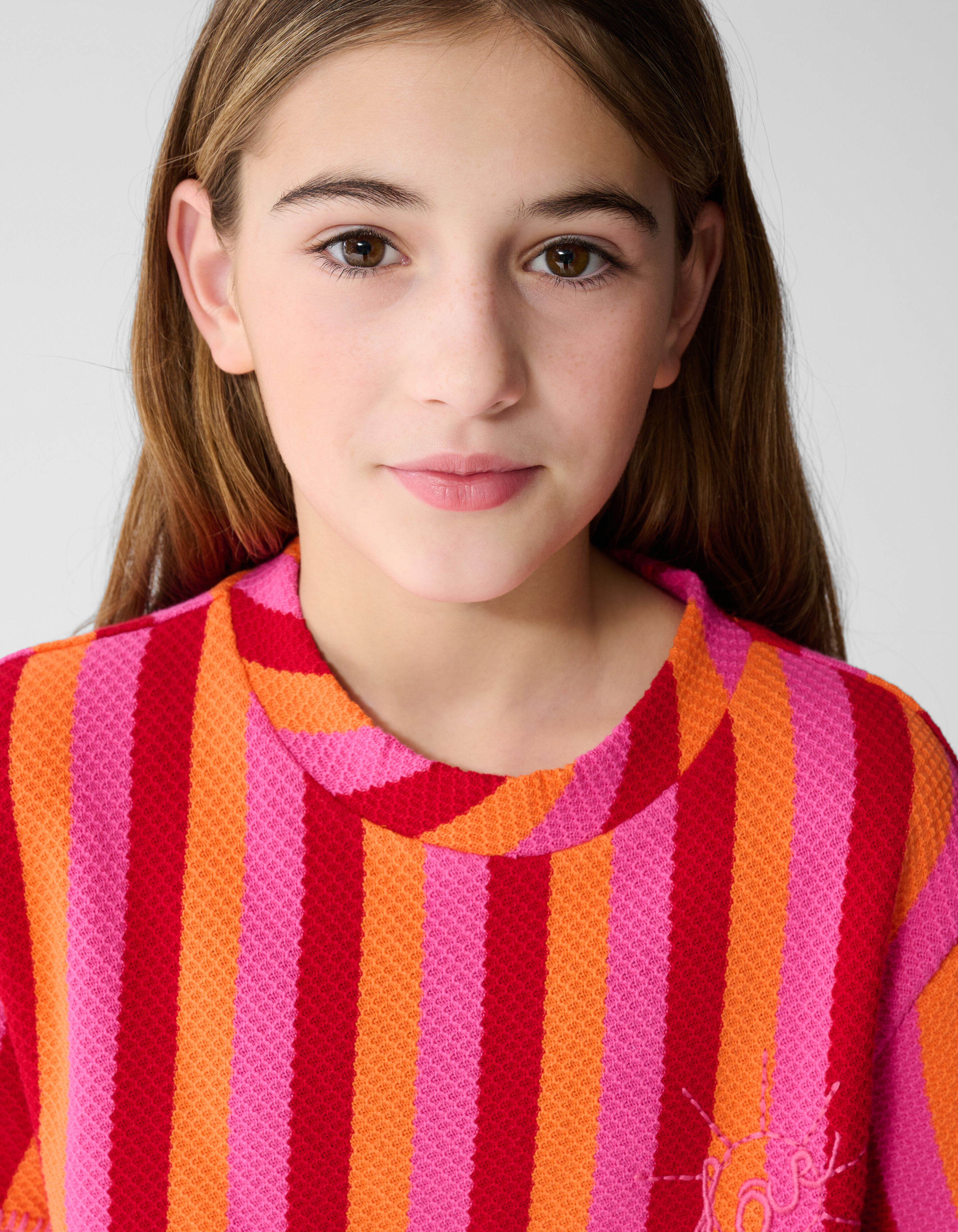 Striped Top Rood/Roze SHOEBY GIRLS