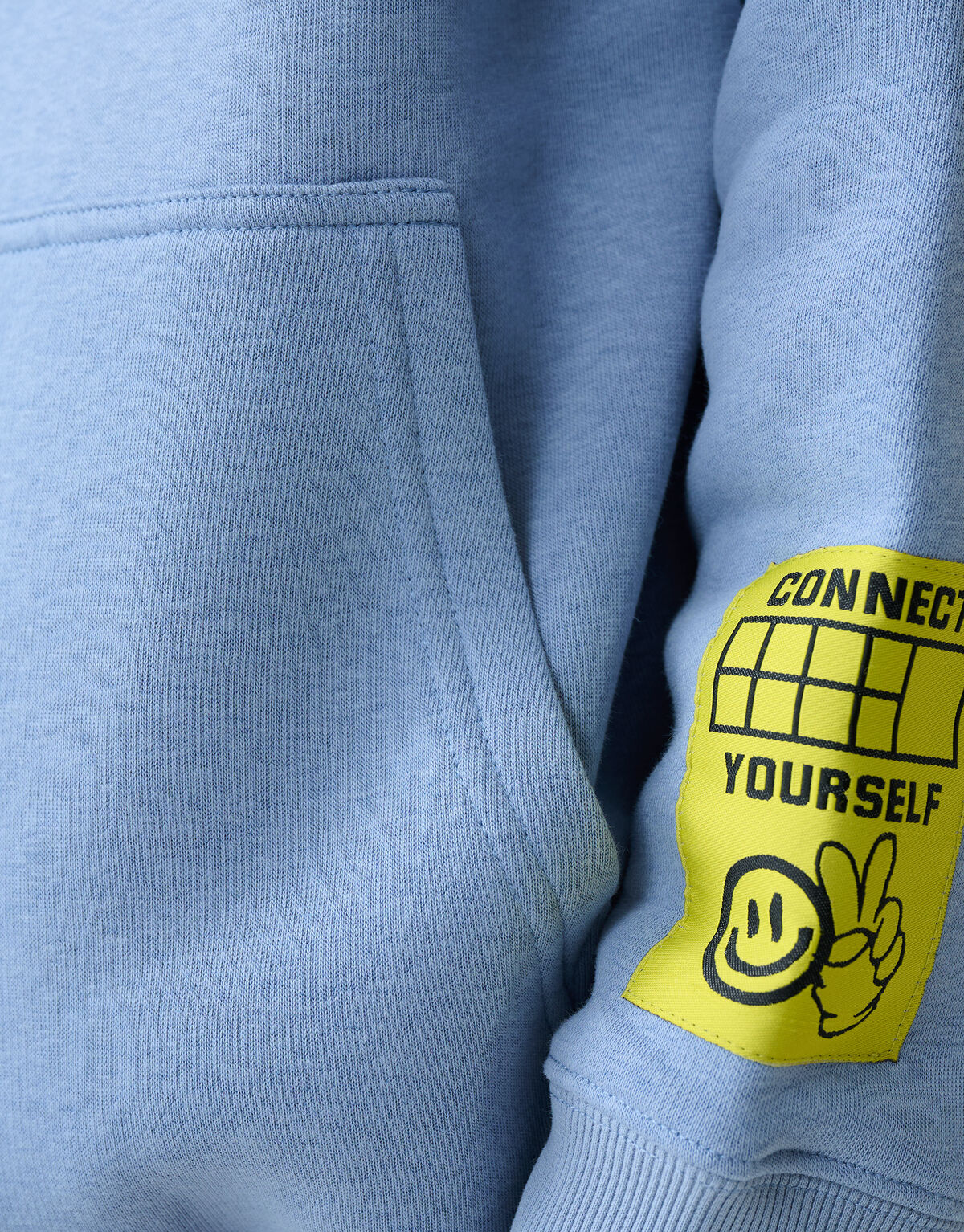 Artwork Hoodie Blauw SHOEBY BOYS