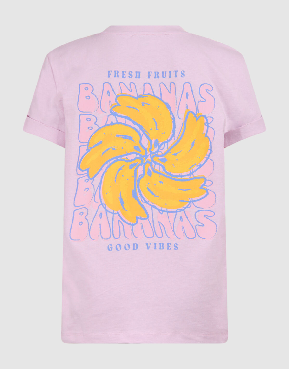 Fruit Embroidery T-shirt Lichtpaars SHOEBY GIRLS