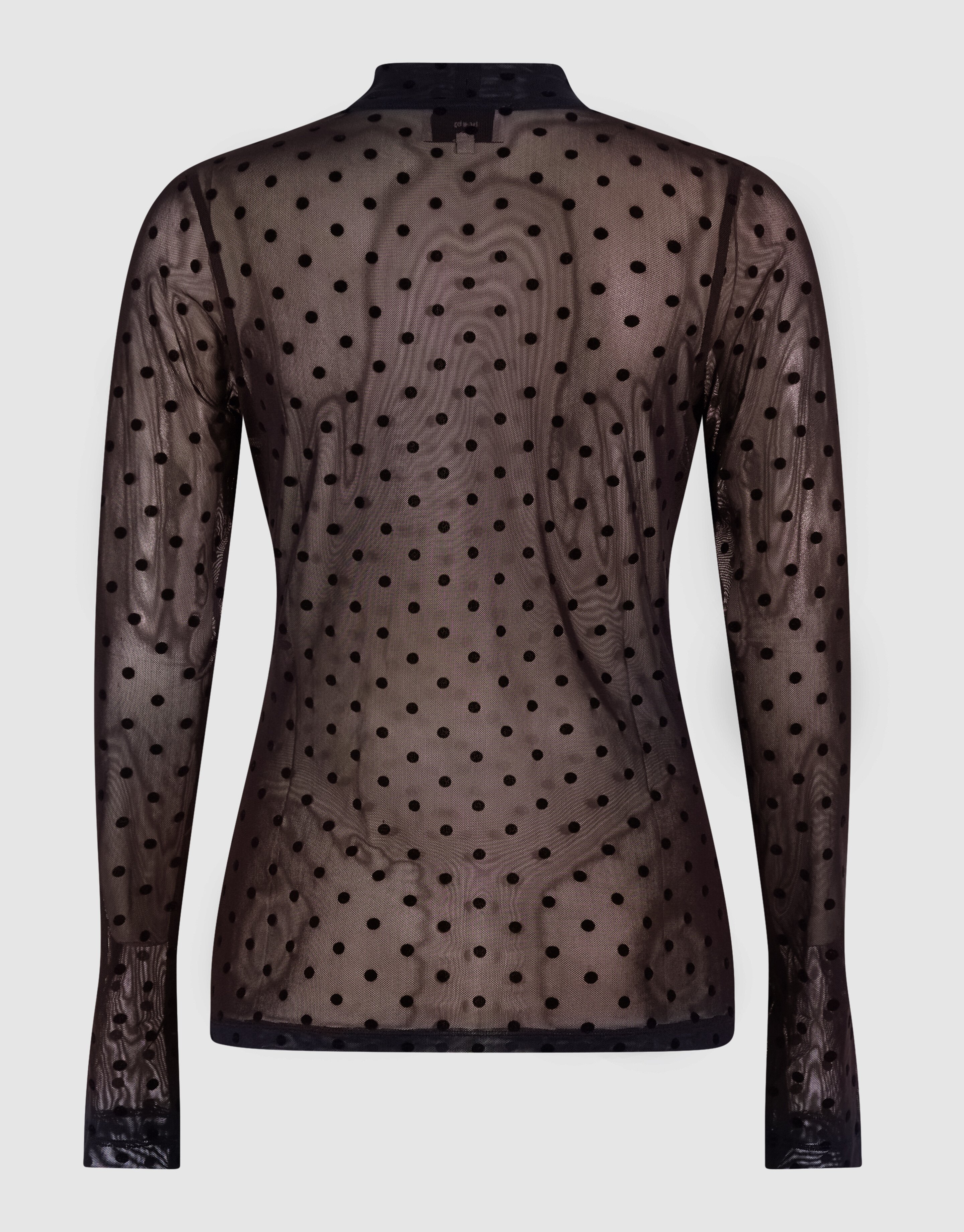 Mesh Stippen Top Bruin SHOEBY WOMEN