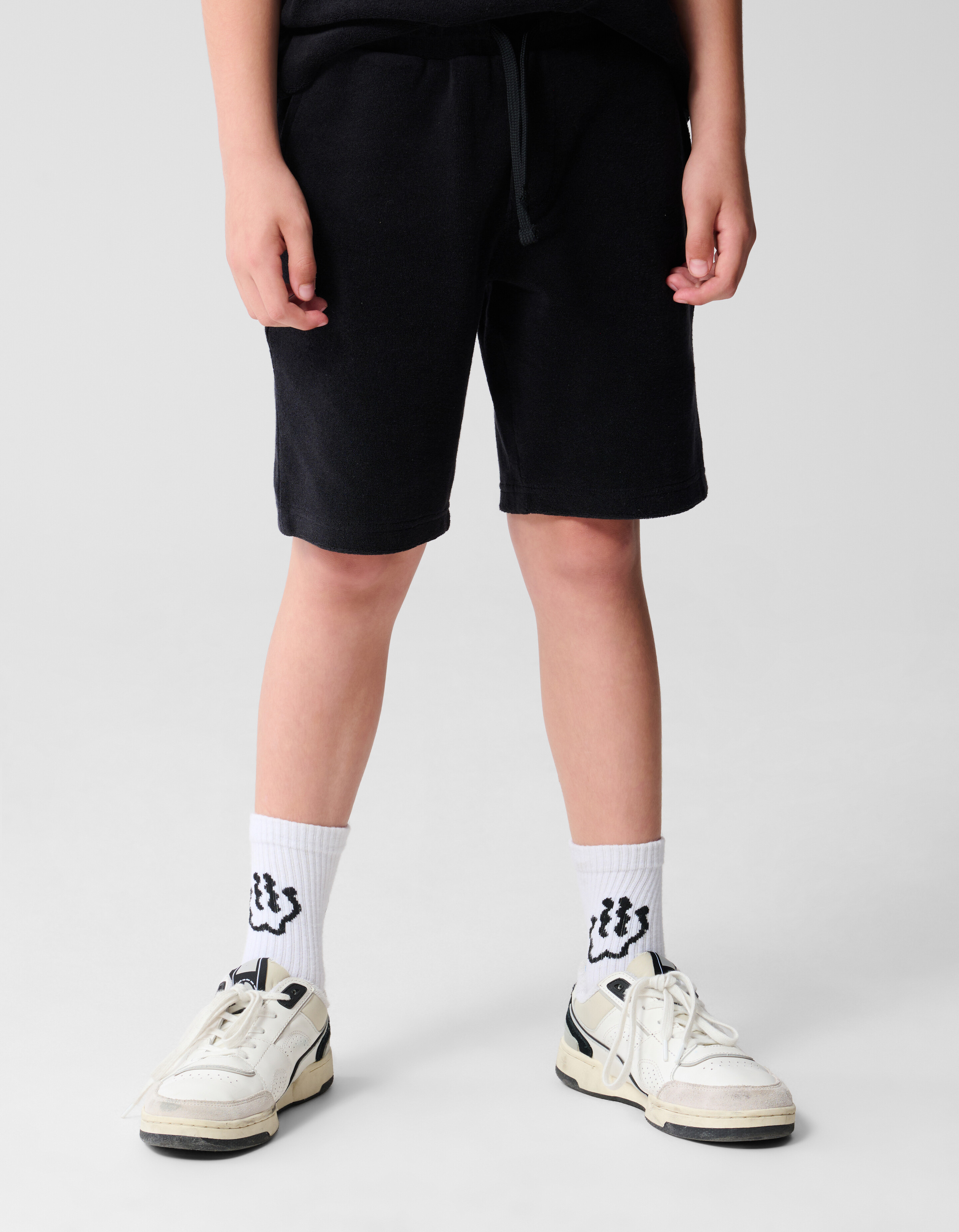 Towling Short Zwart SHOEBY BOYS