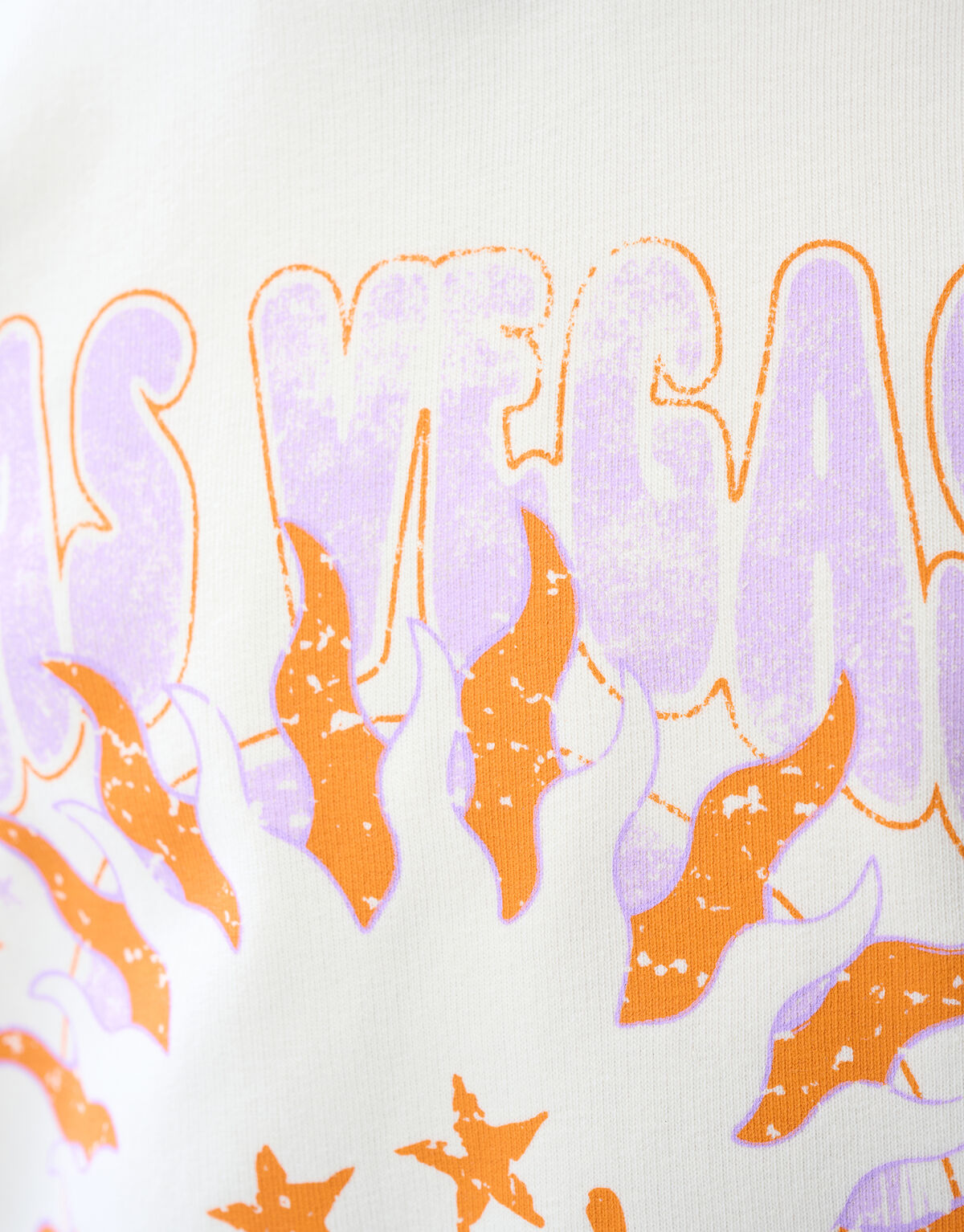 Artwork Hoodie Gebroken Wit SHOEBY GIRLS