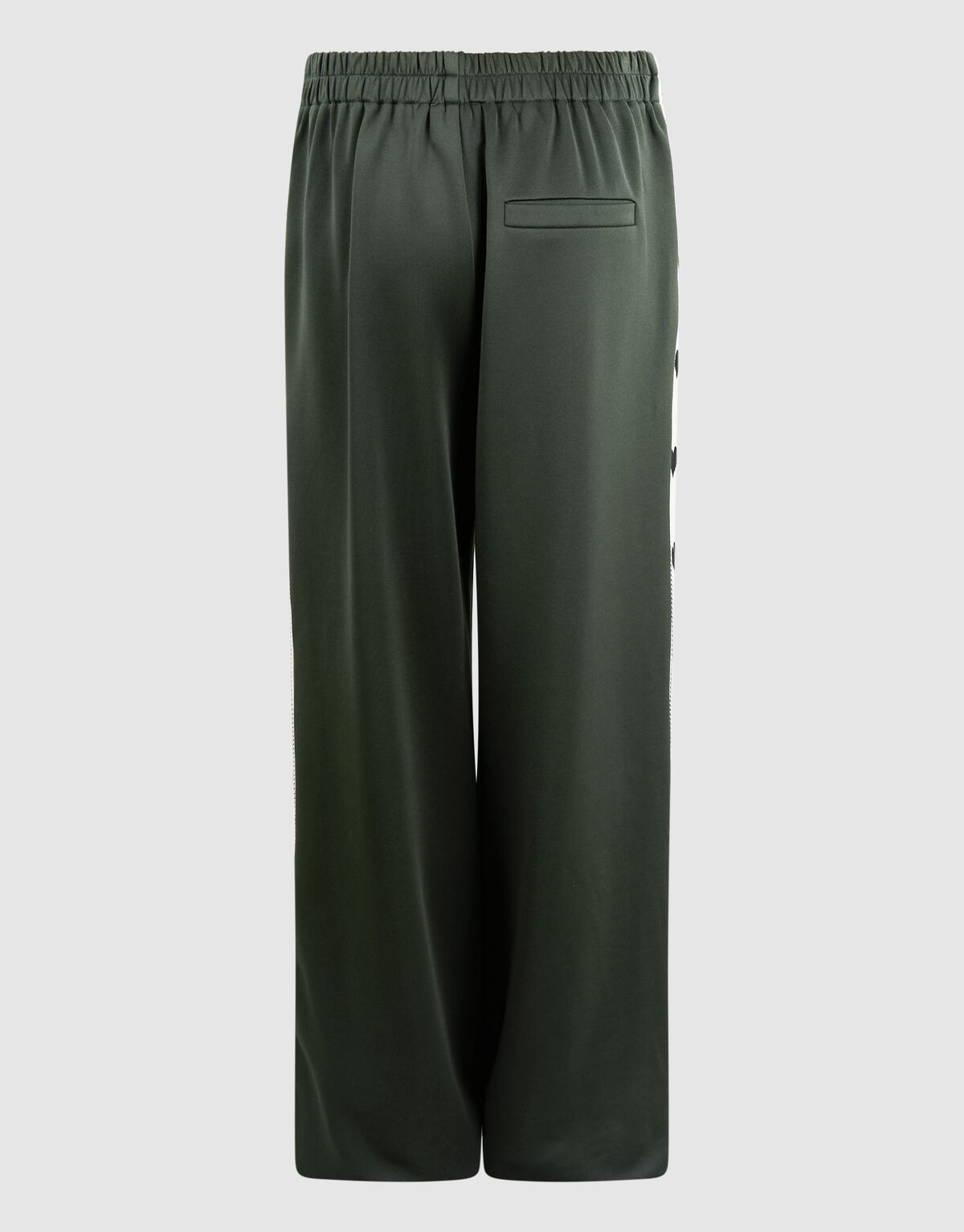 Sporty Heart Wide Leg Fit Broek Donkergroen SHOEBY GIRLS