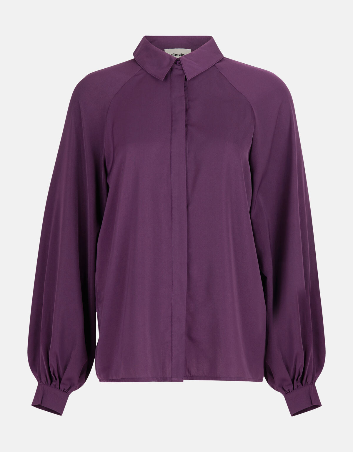 Soepelvallende Blouse Paars SHOEBY WOMEN
