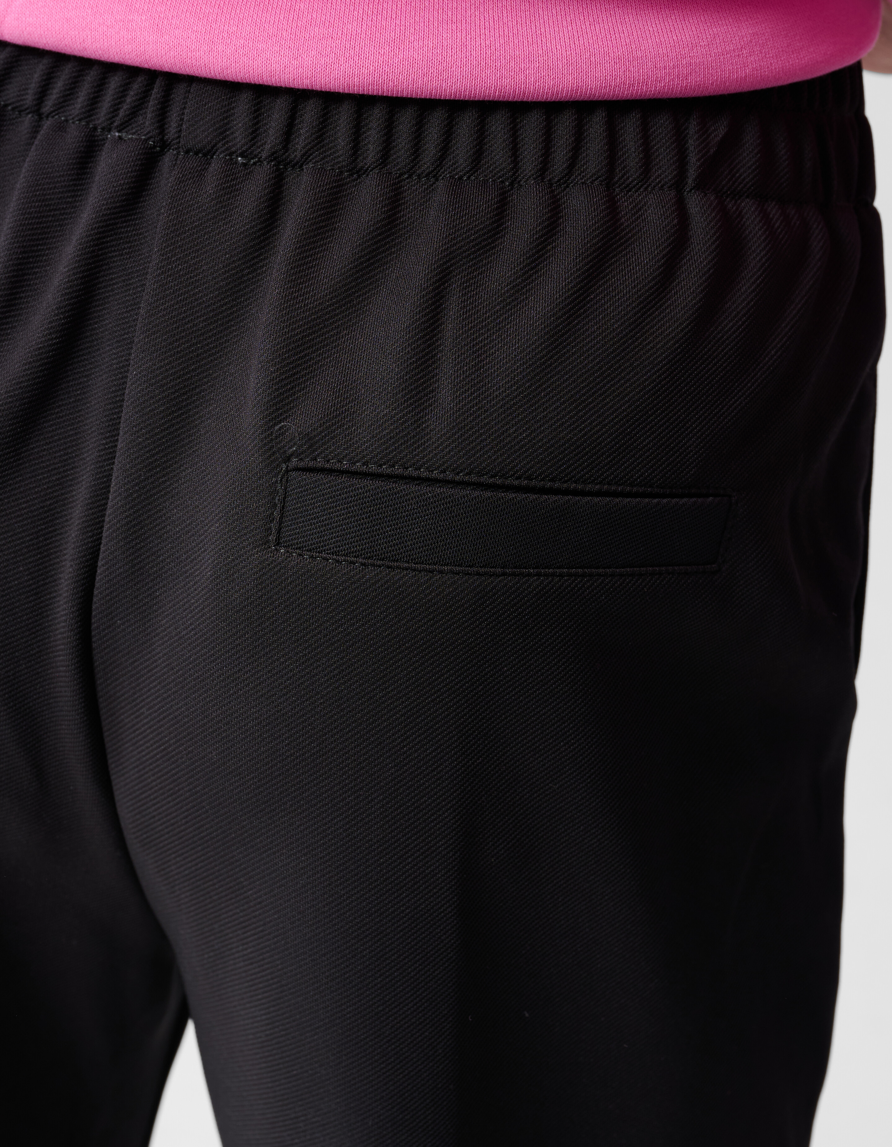 Sporty Strik Wide Leg Broek Donkergrijs SHOEBY GIRLS
