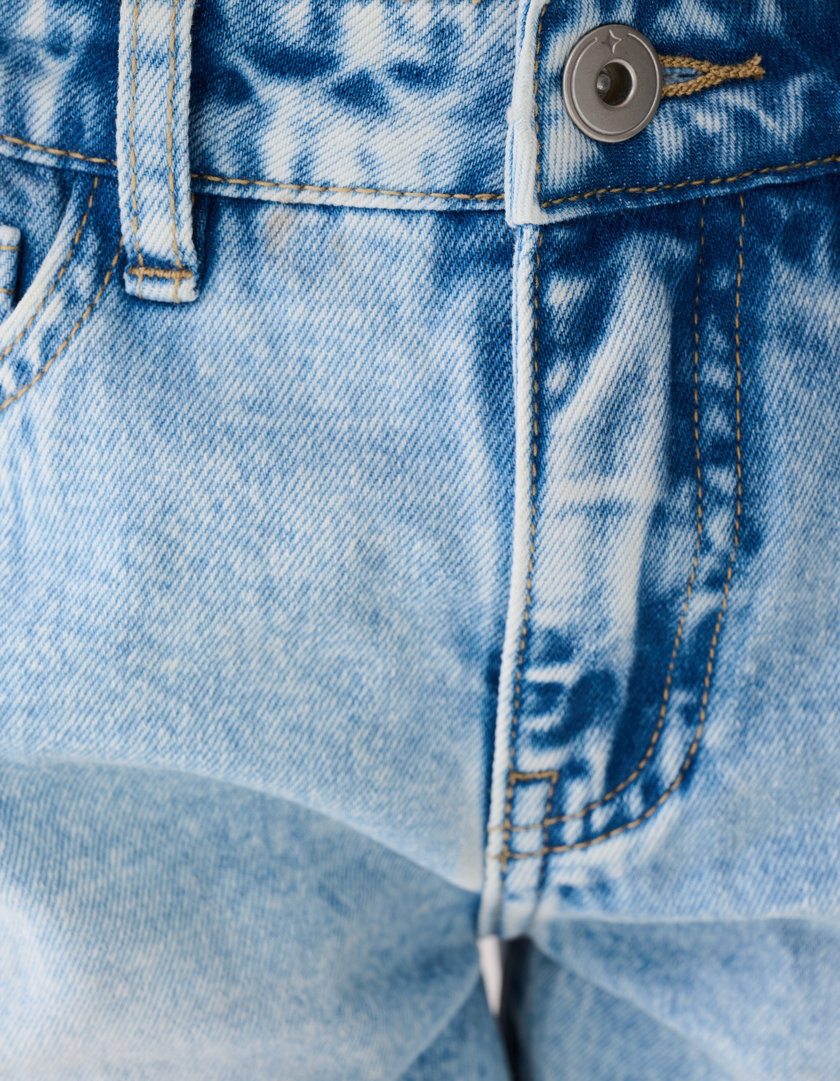 Basis Denim Short Blauw SHOEBY GIRLS