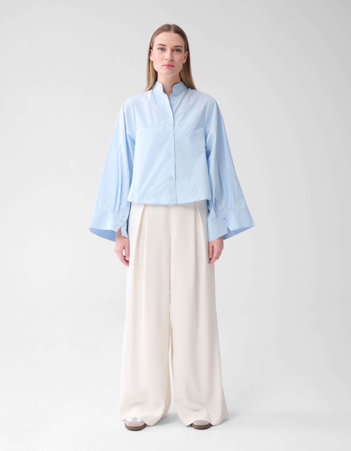 Oversized Blouse Blauw By Lonneke SHOEBY WOMEN