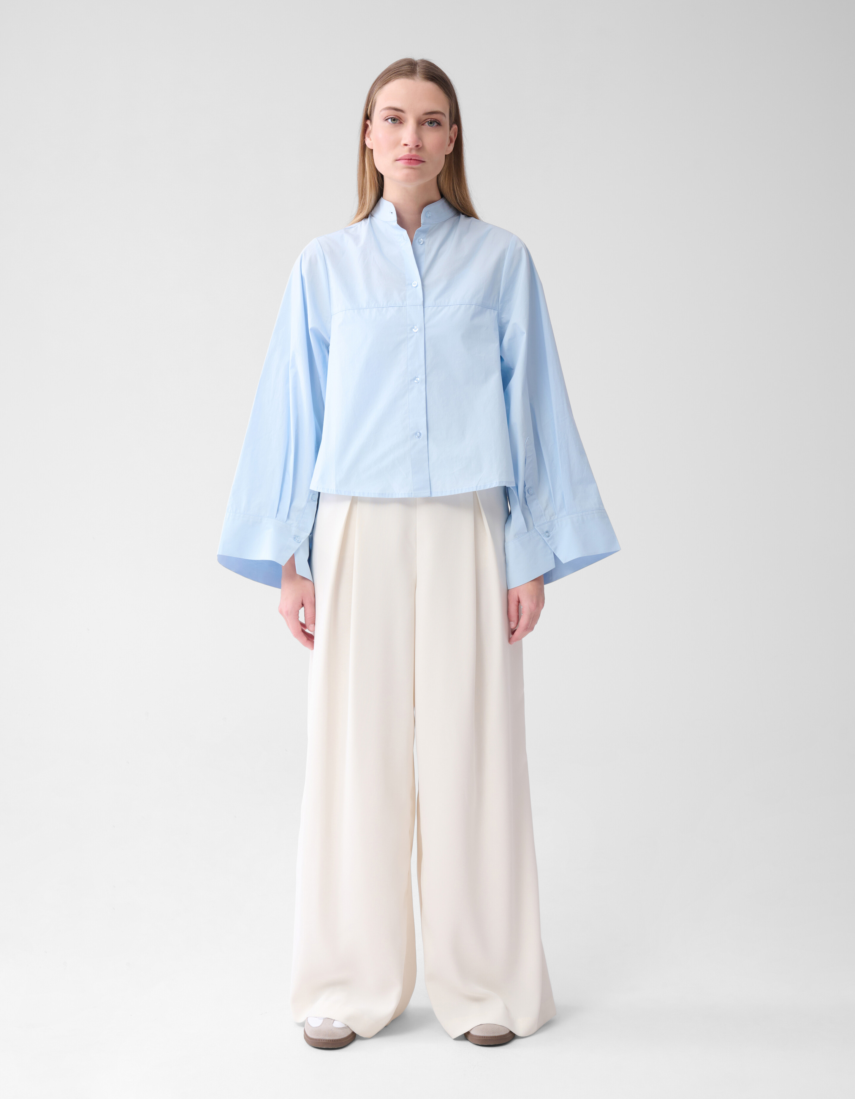 Oversized Blouse Blauw By Lonneke SHOEBY WOMEN