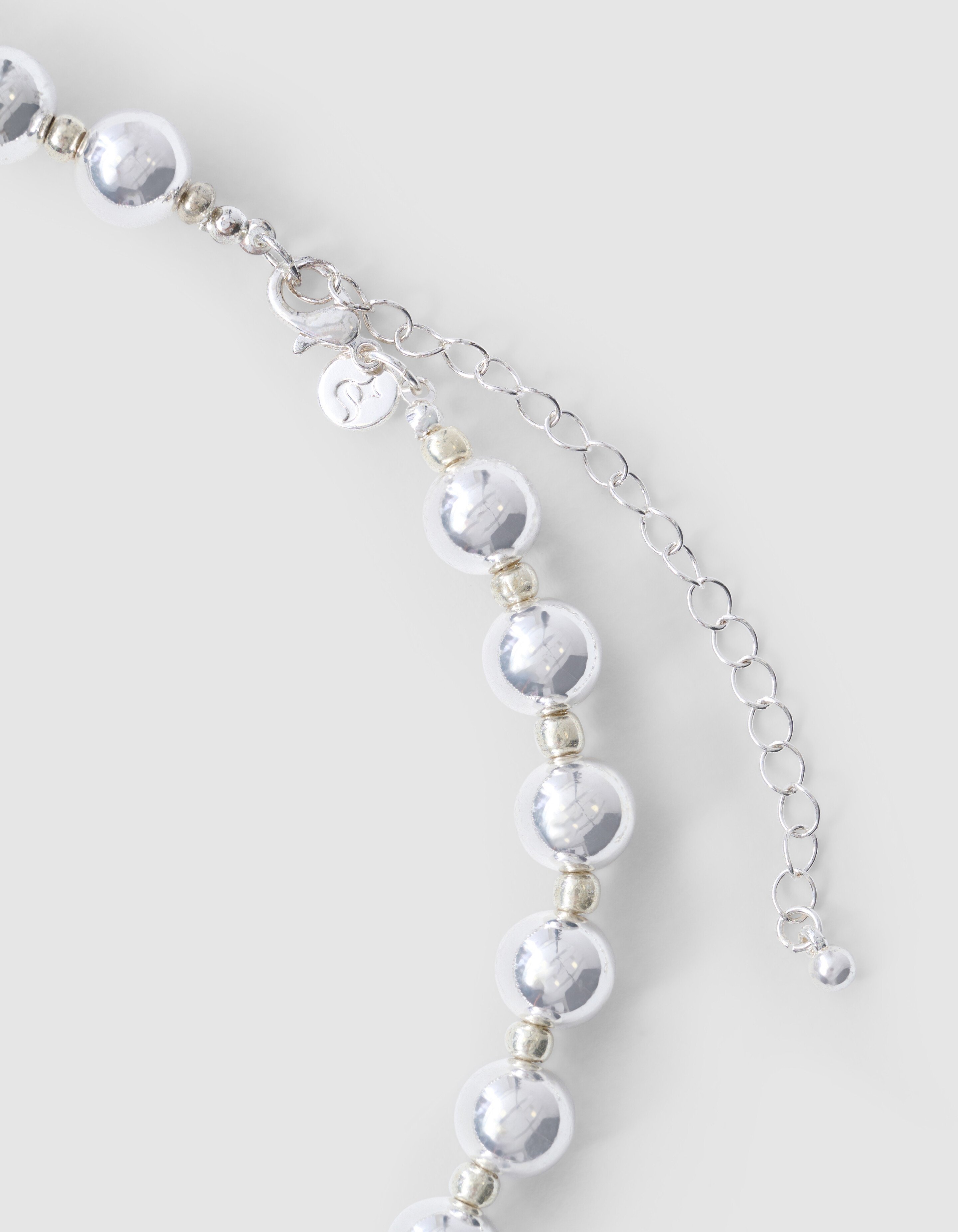 Beaded Ketting Zilver SHOEBY ACCESSOIRES