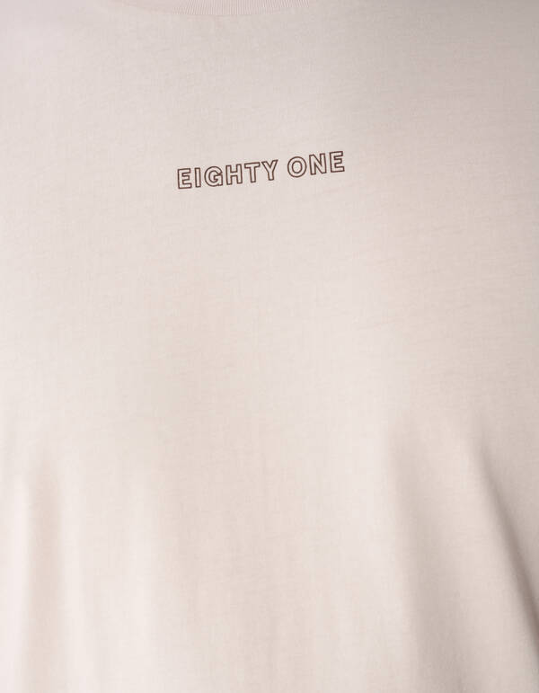Eighty One T-shirt Zand SHOEBY MEN