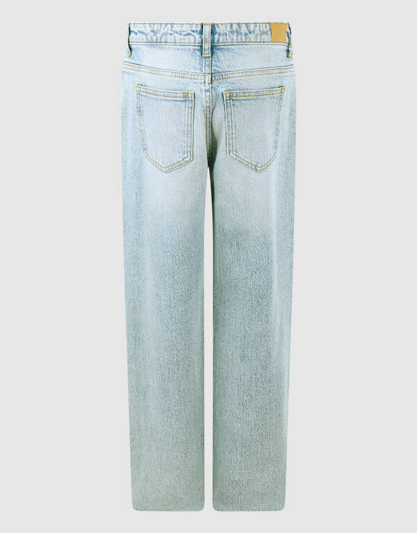 Baggy Fit Jeans Lichtblauw SHOEBY GIRLS