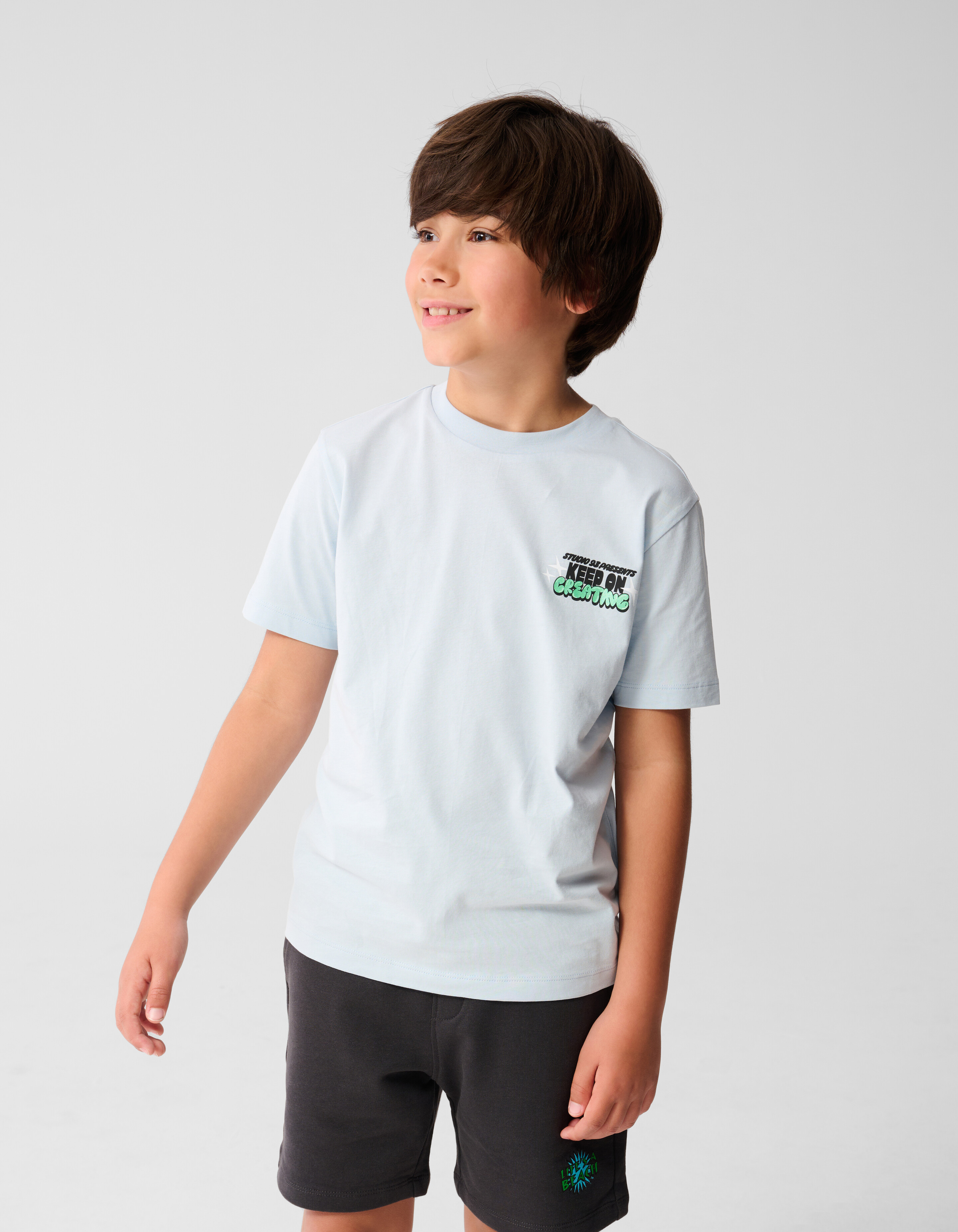 Creating Artwork T-shirt Lichtblauw SHOEBY BOYS