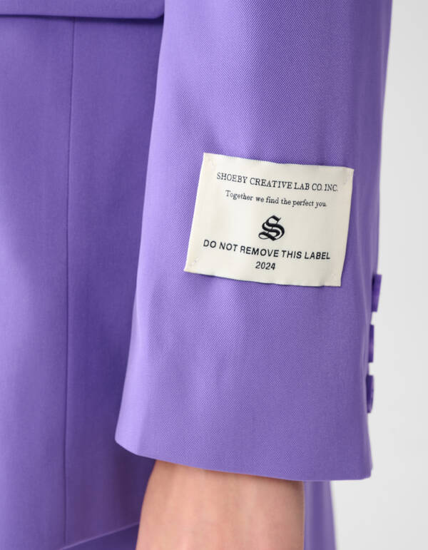 City Label Blazer Paars SHOEBY WOMEN