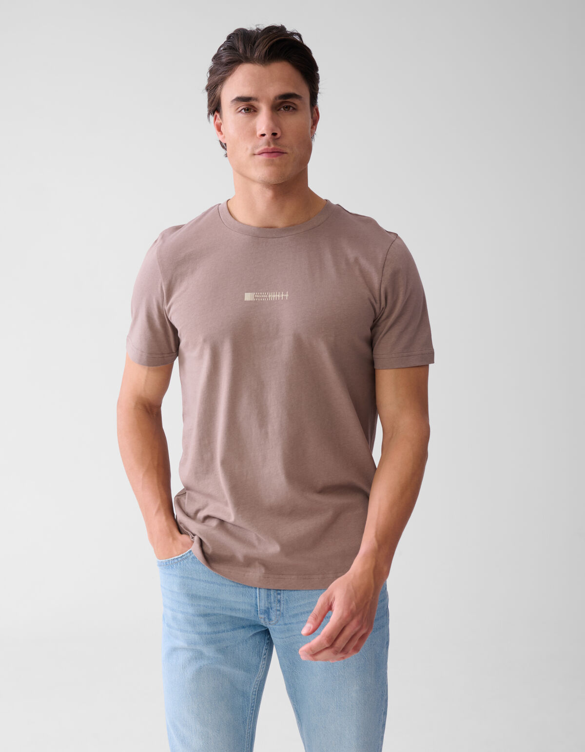 Process T-shirt Bruin SHOEBY MEN