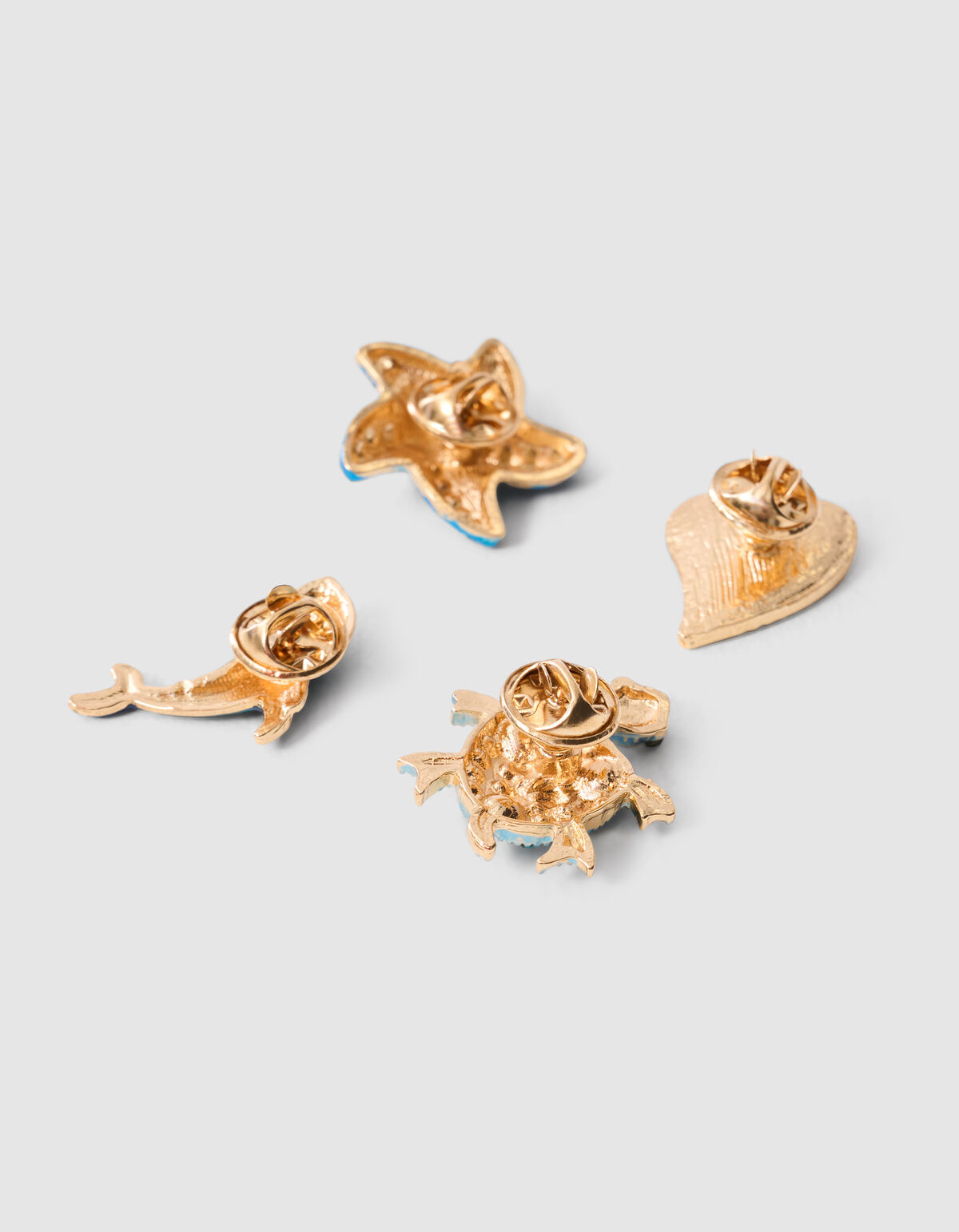 Broche Set Blauw SHOEBY ACCESSOIRES