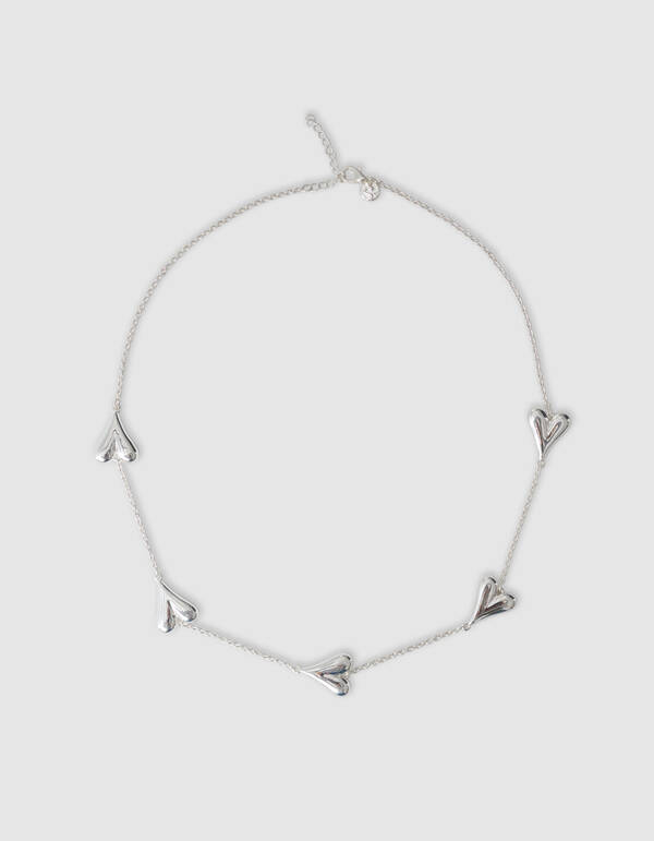 Heart Ketting Zilver SHOEBY ACCESSOIRES