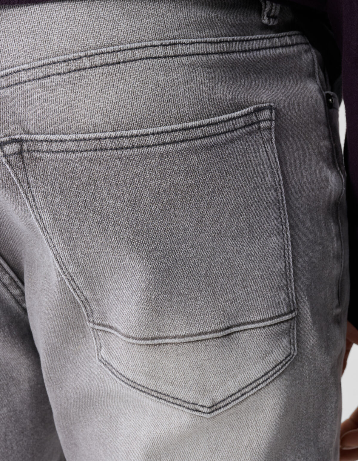 Straight Fit Jeans Grijs L34 SHOEBY MEN