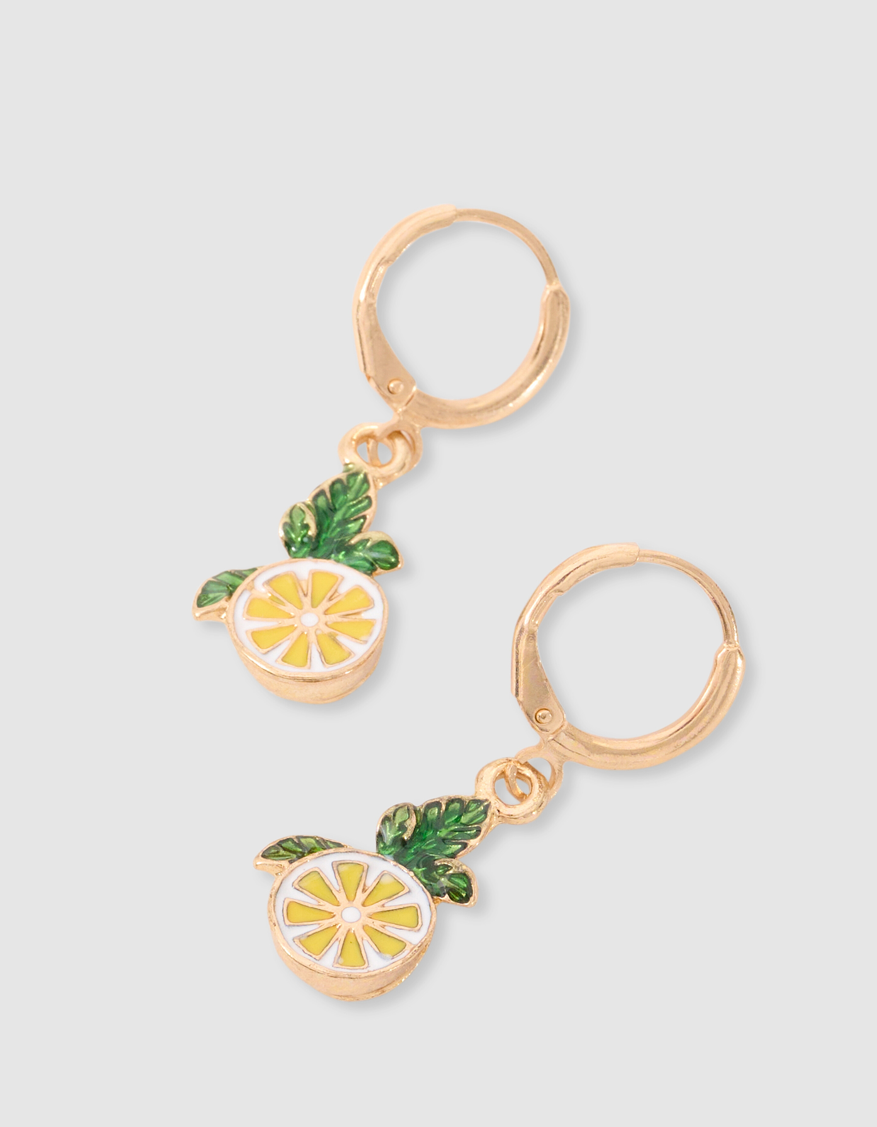 Lemon Oorbellen Goud SHOEBY ACCESSOIRES