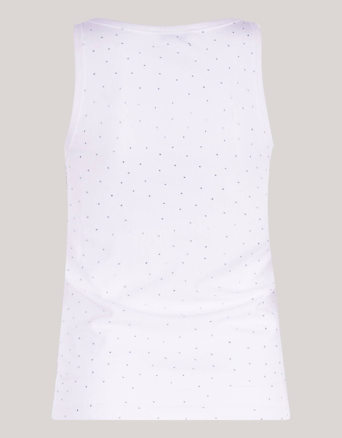 Strass Tanktop Wit SHOEBY WOMEN