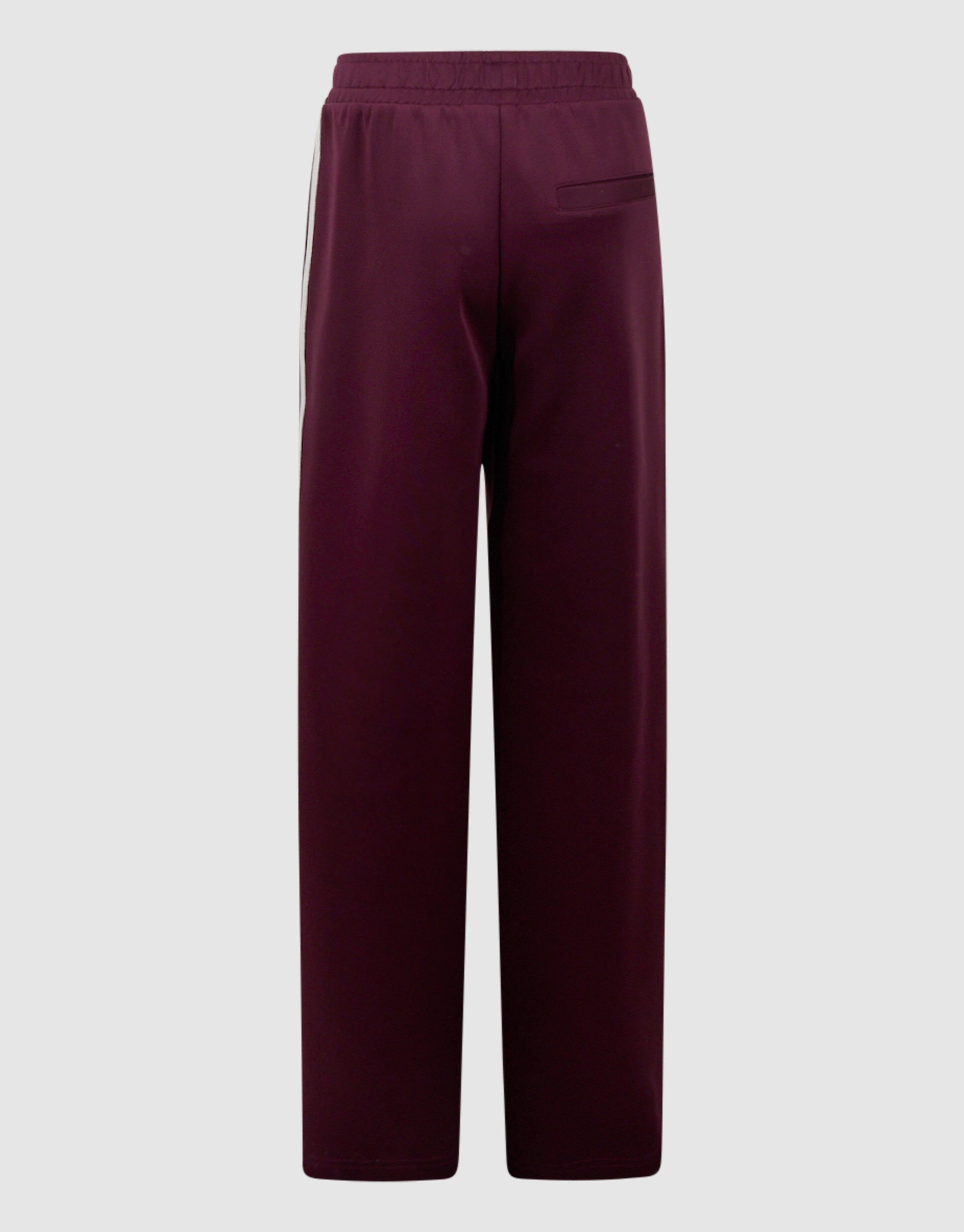 Sporty Wide Leg Broek Donkerrood SHOEBY BOYS