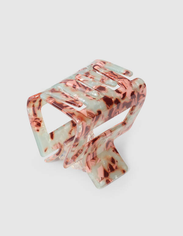 Haarklem Grijs/Roze SHOEBY ACCESSOIRES