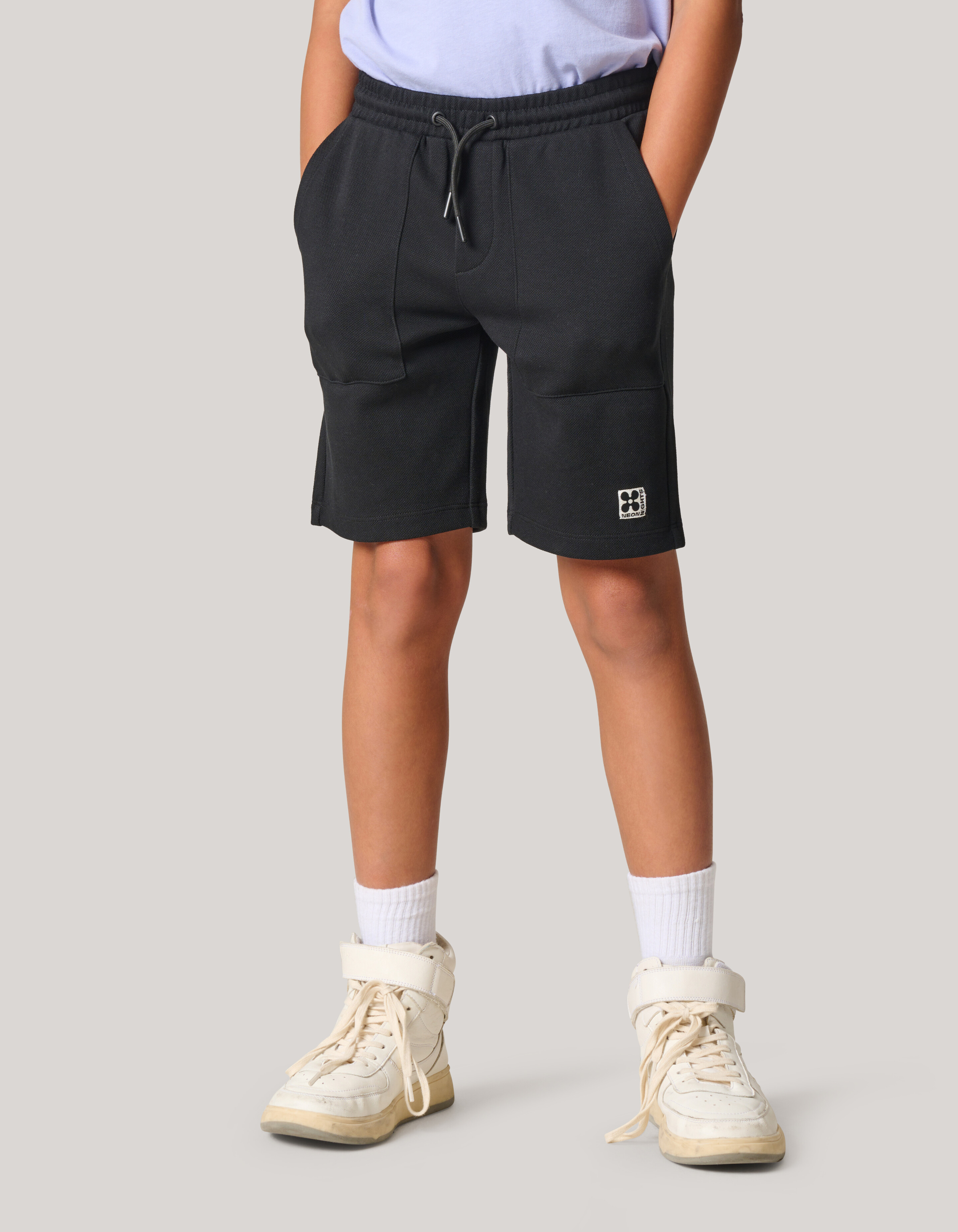 Pique Short Zwart SHOEBY BOYS