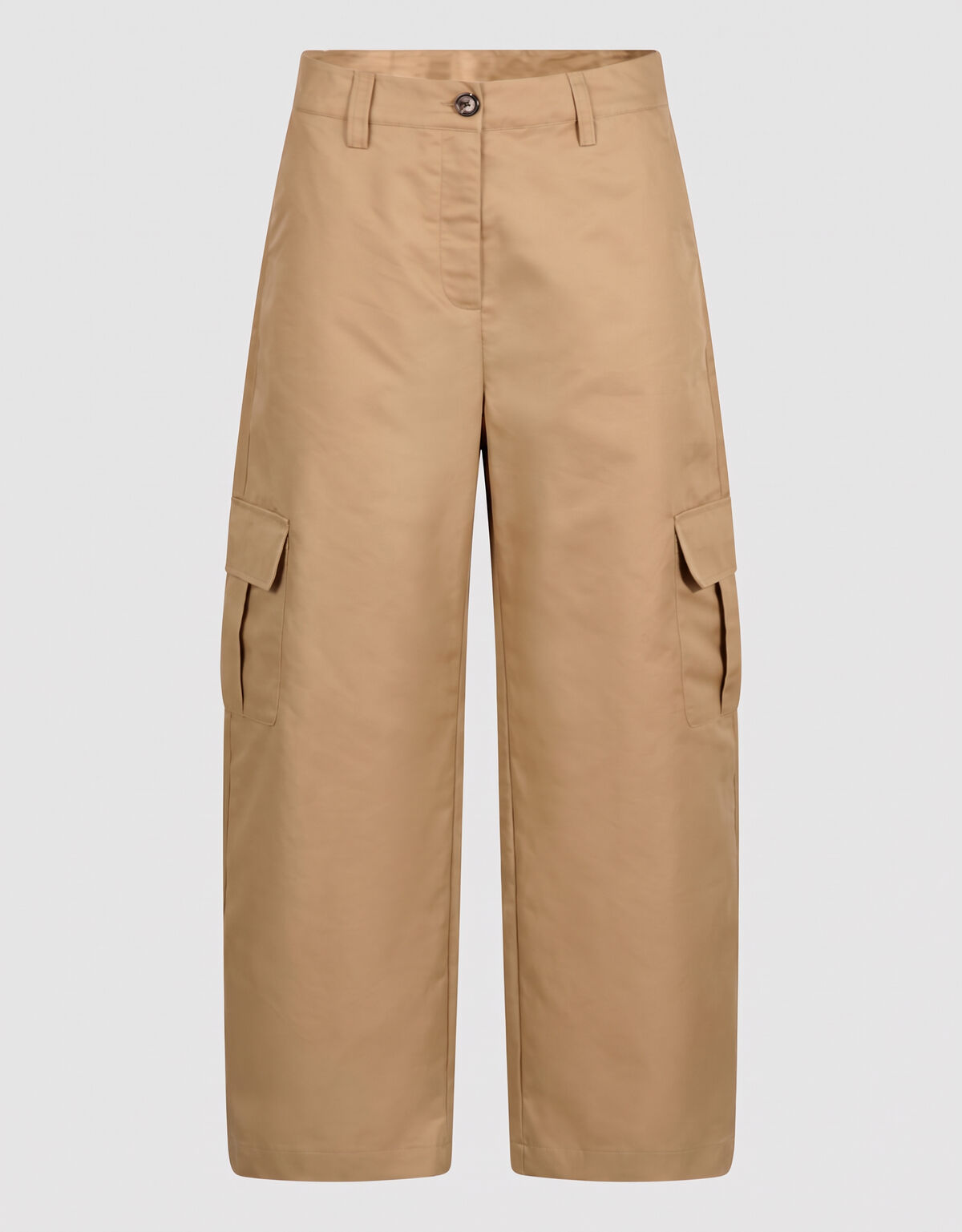 Cargo Loose Fit Broek Lichtbruin By Anna SHOEBY WOMEN