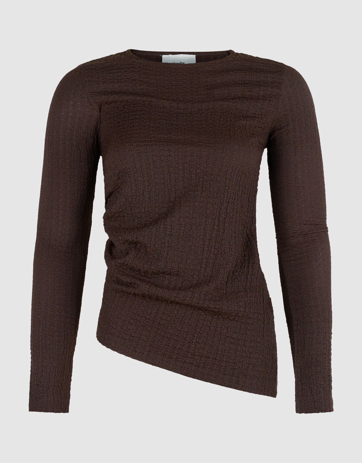 Asymmetrische Top Donkerbruin SHOEBY WOMEN
