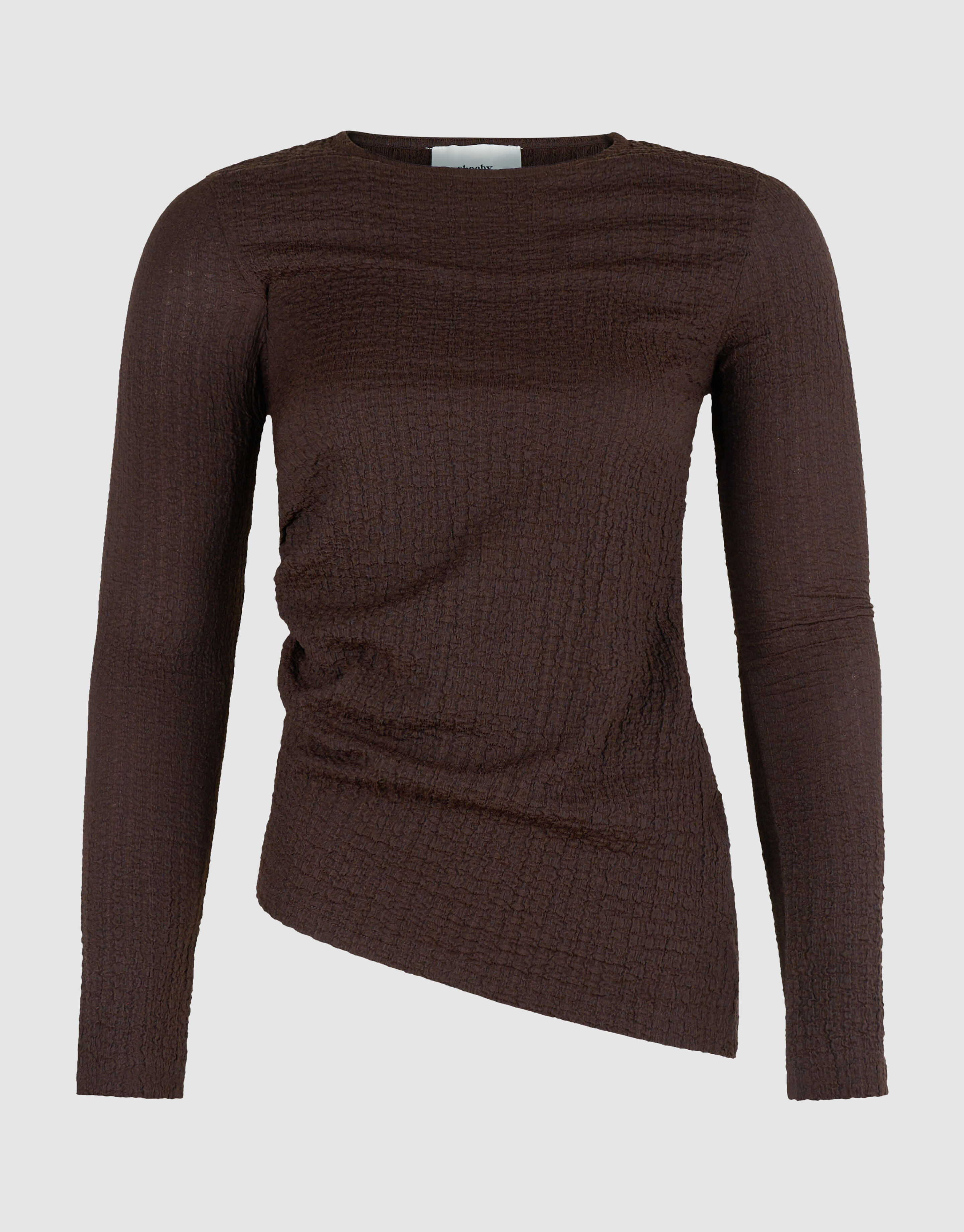 Asymmetrische Top Donkerbruin SHOEBY WOMEN