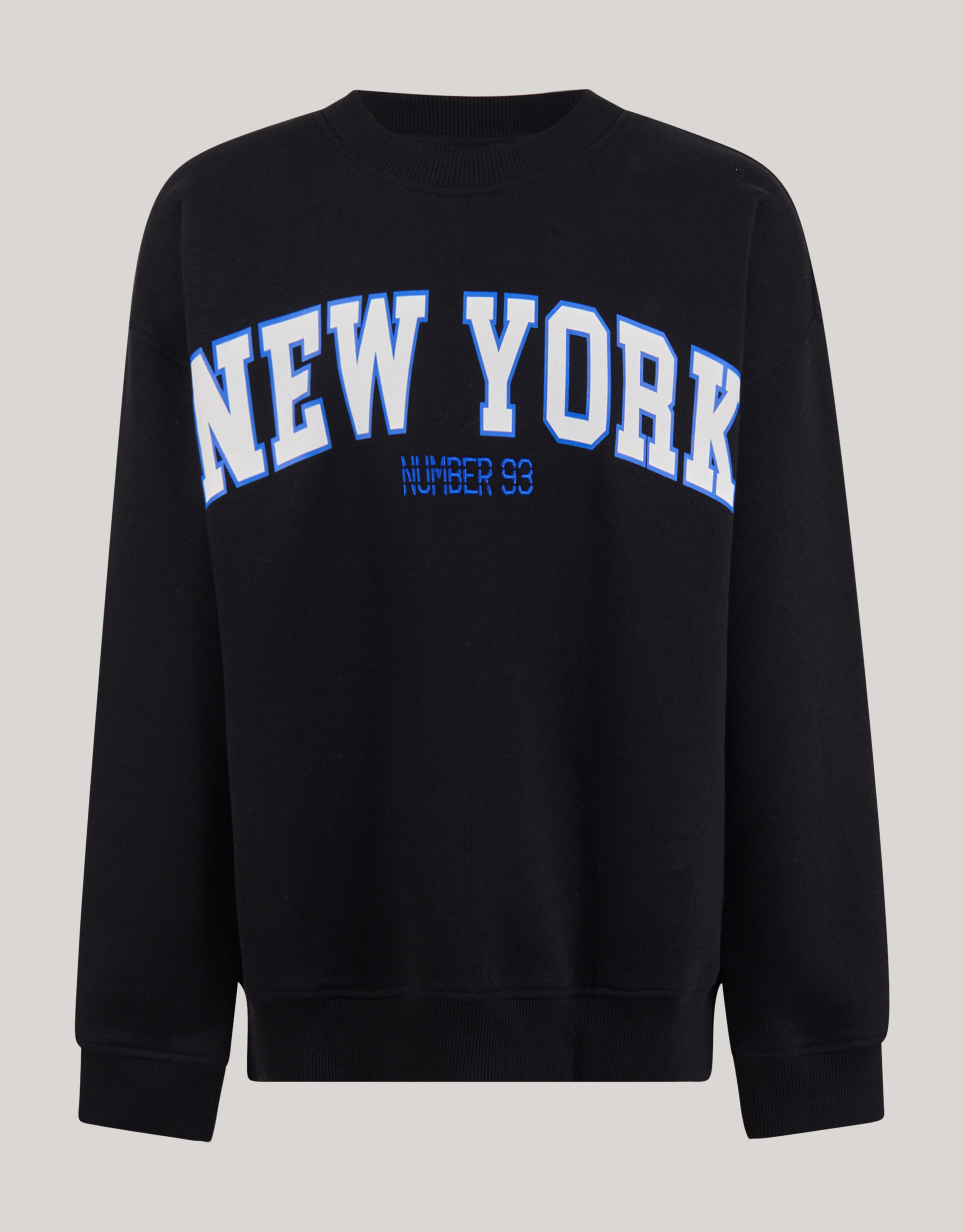 Artwork Sweater Zwart SHOEBY BOYS