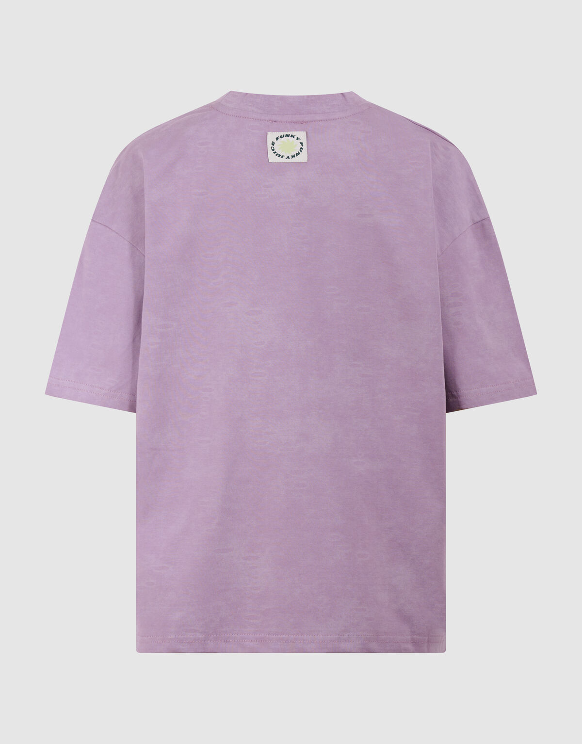 Oversized Washed Label T-shirt Lichtpaars SHOEBY BOYS